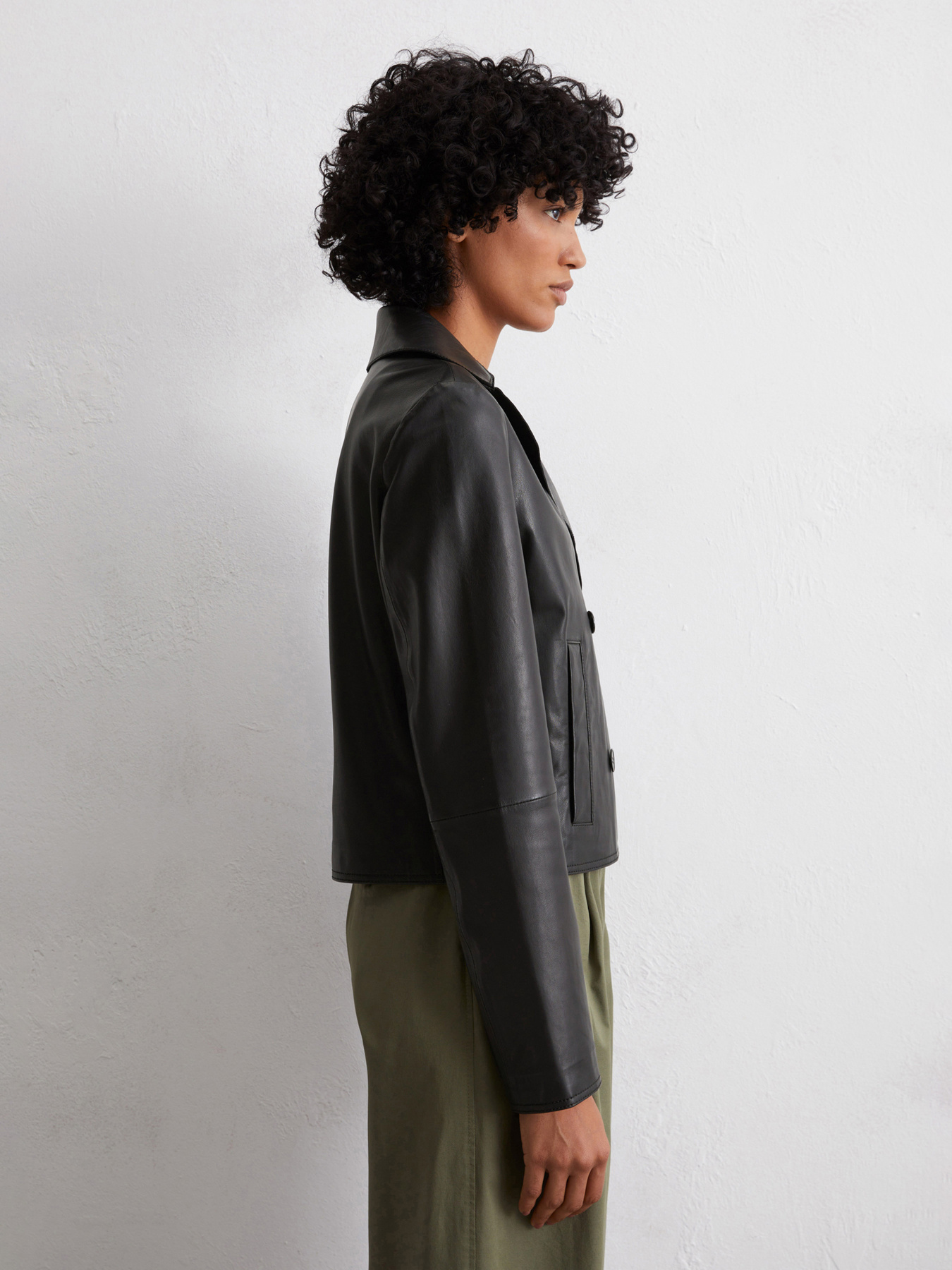 Куртка кожаная Marc O’Polo модель 506703573001-990 Фото