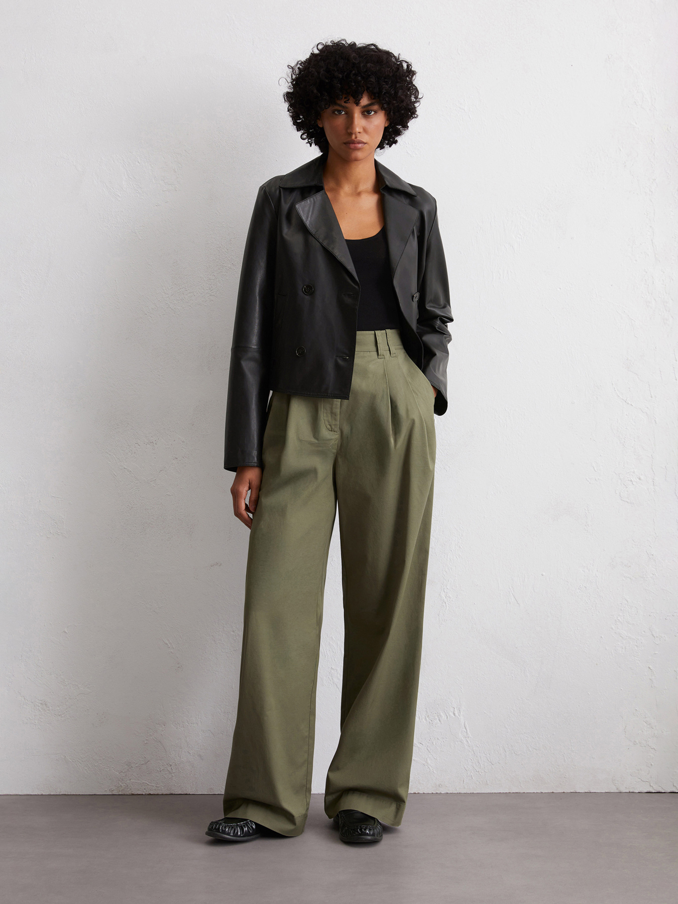 Куртка кожаная Marc O’Polo модель 506703573001-990 Фото