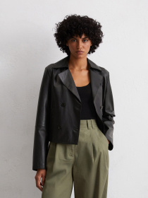 Шкіряна куртка Marc O’Polo модель 506703573001-990 Фото