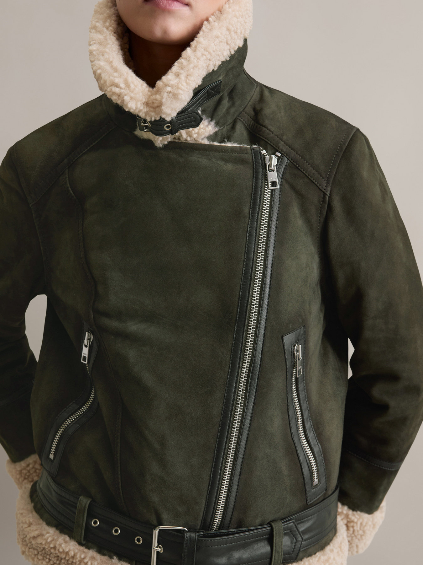 Шкіряна куртка Marc O’Polo DENIM модель 5000006603-0015 Фото