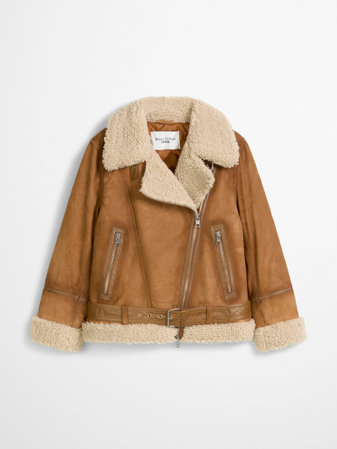 Куртка кожаная Marc O’Polo DENIM модель 5000006603-1665 Фото