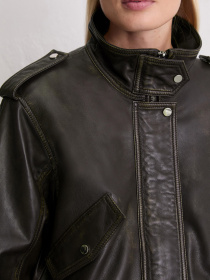 Шкіряна куртка Marc O’Polo модель 508701873009-796 Фото