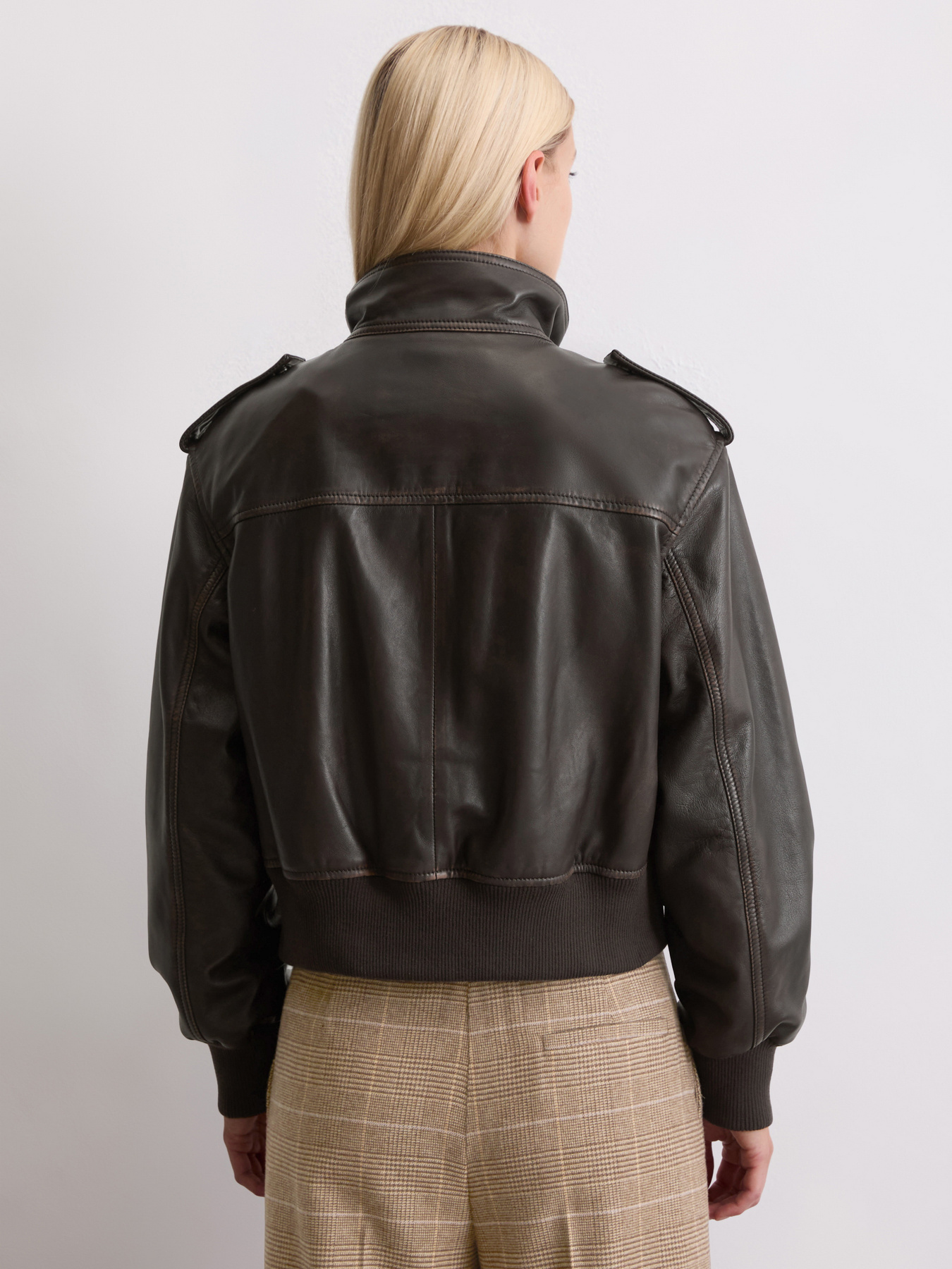 Куртка кожаная Marc O’Polo модель 508701873009-796 Фото