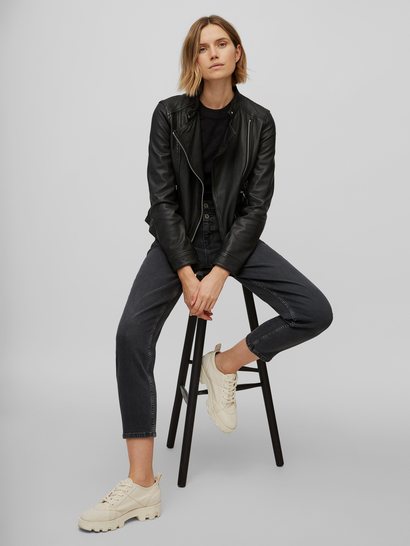 Шкіряна куртка Marc O’Polo модель 102700073009-990 Фото