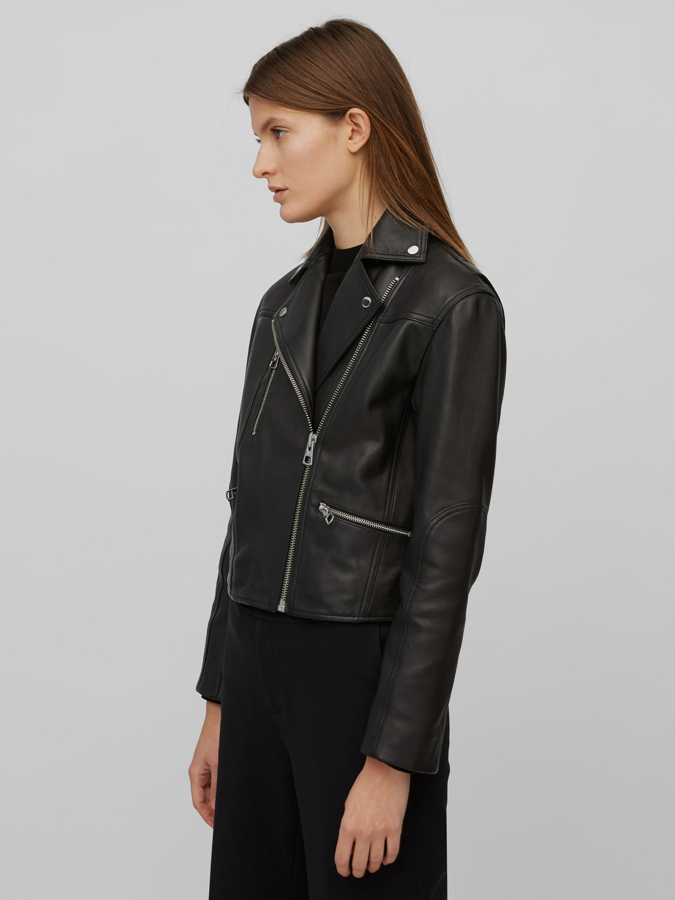 Куртка кожаная Marc O’Polo модель 101702273007-990 Фото