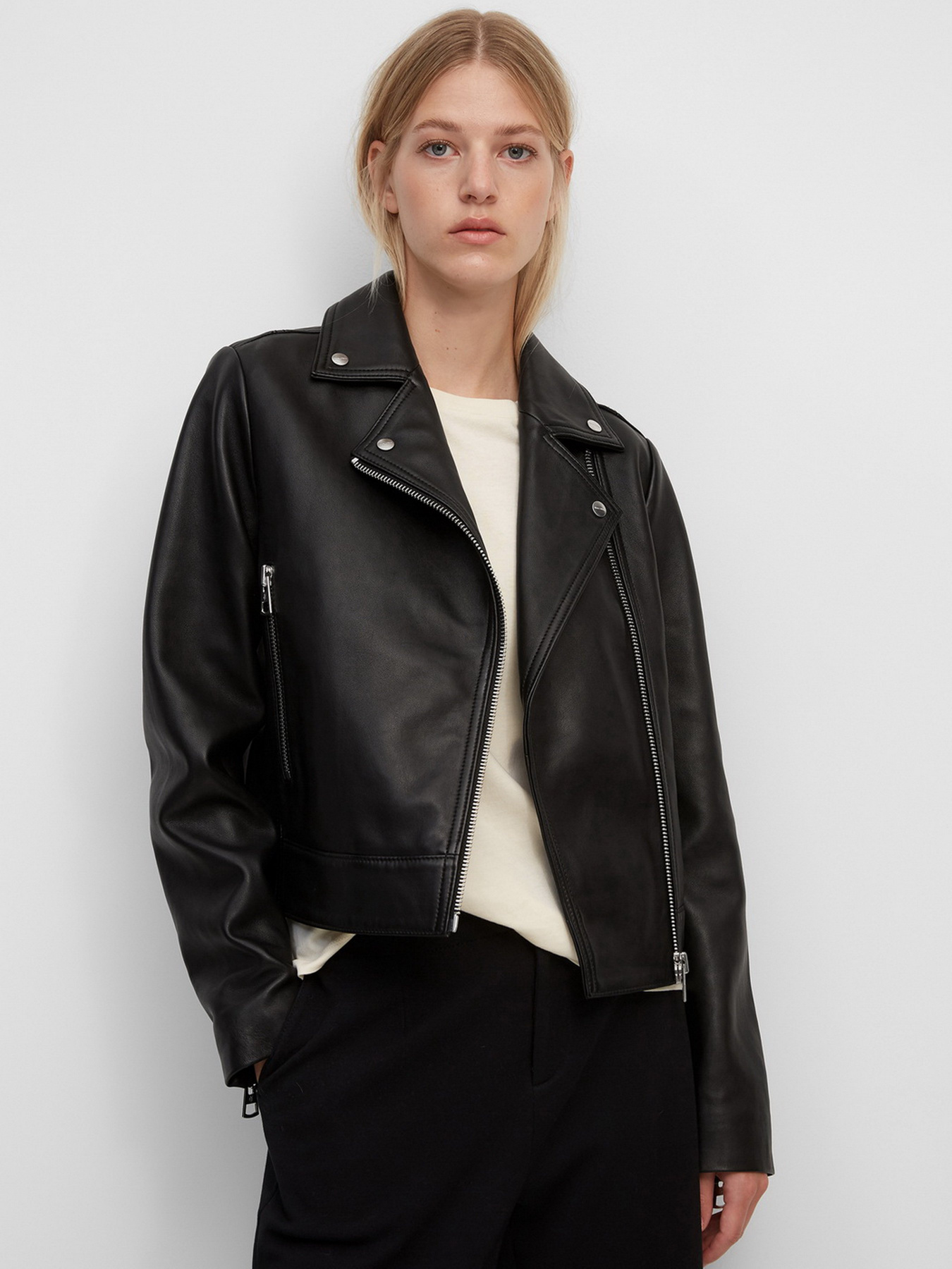 Шкіряна куртка Marc O’Polo модель 108702273025-990 Фото