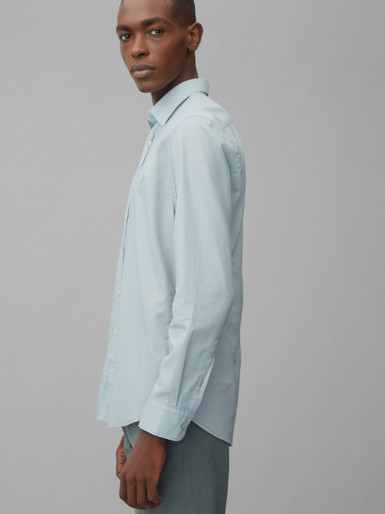 Рубашка повседневная Marc O’Polo модель 120732942112-B44 Фото