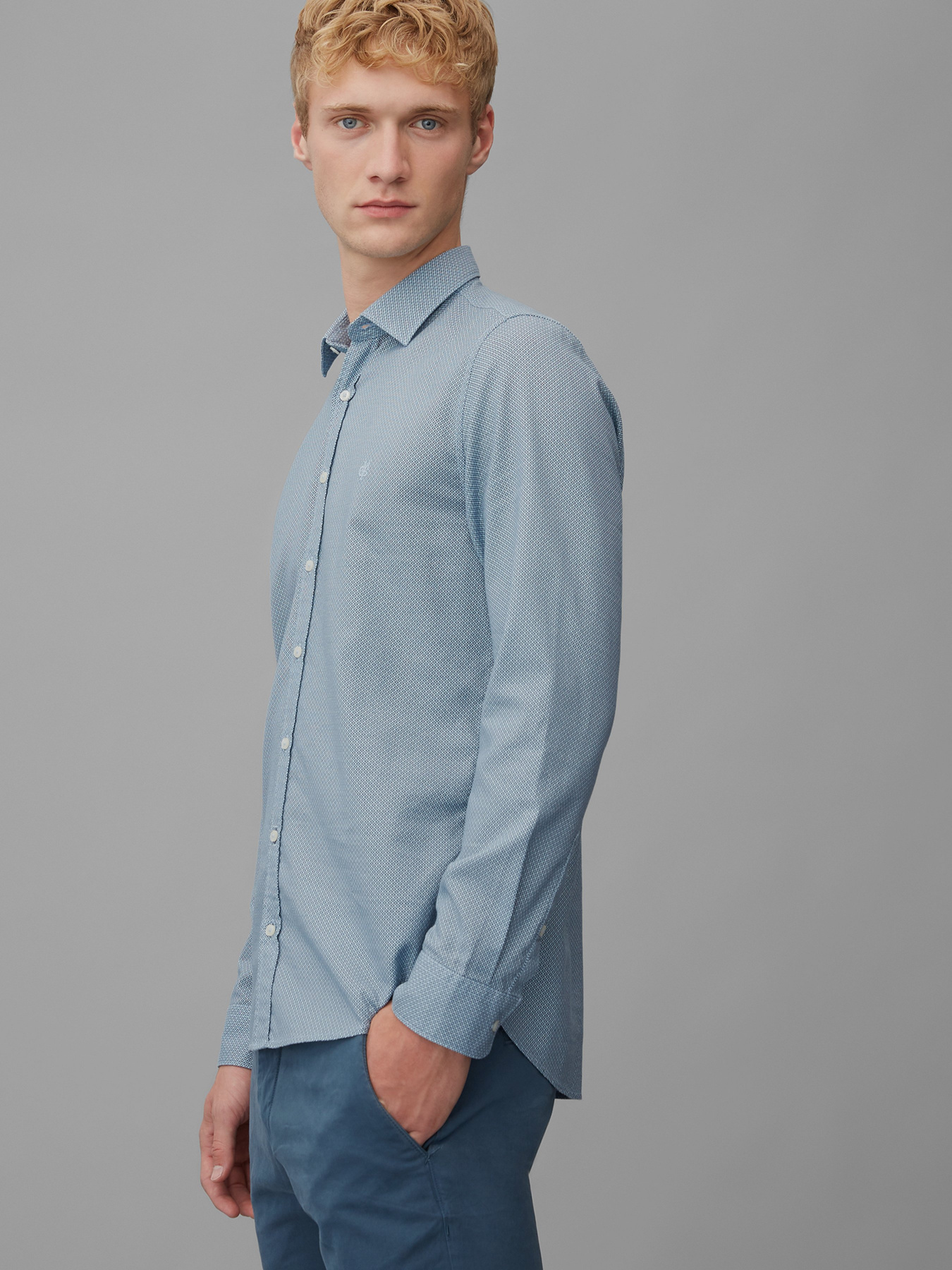 Рубашка Marc O’Polo модель 120732942112-B80 Фото