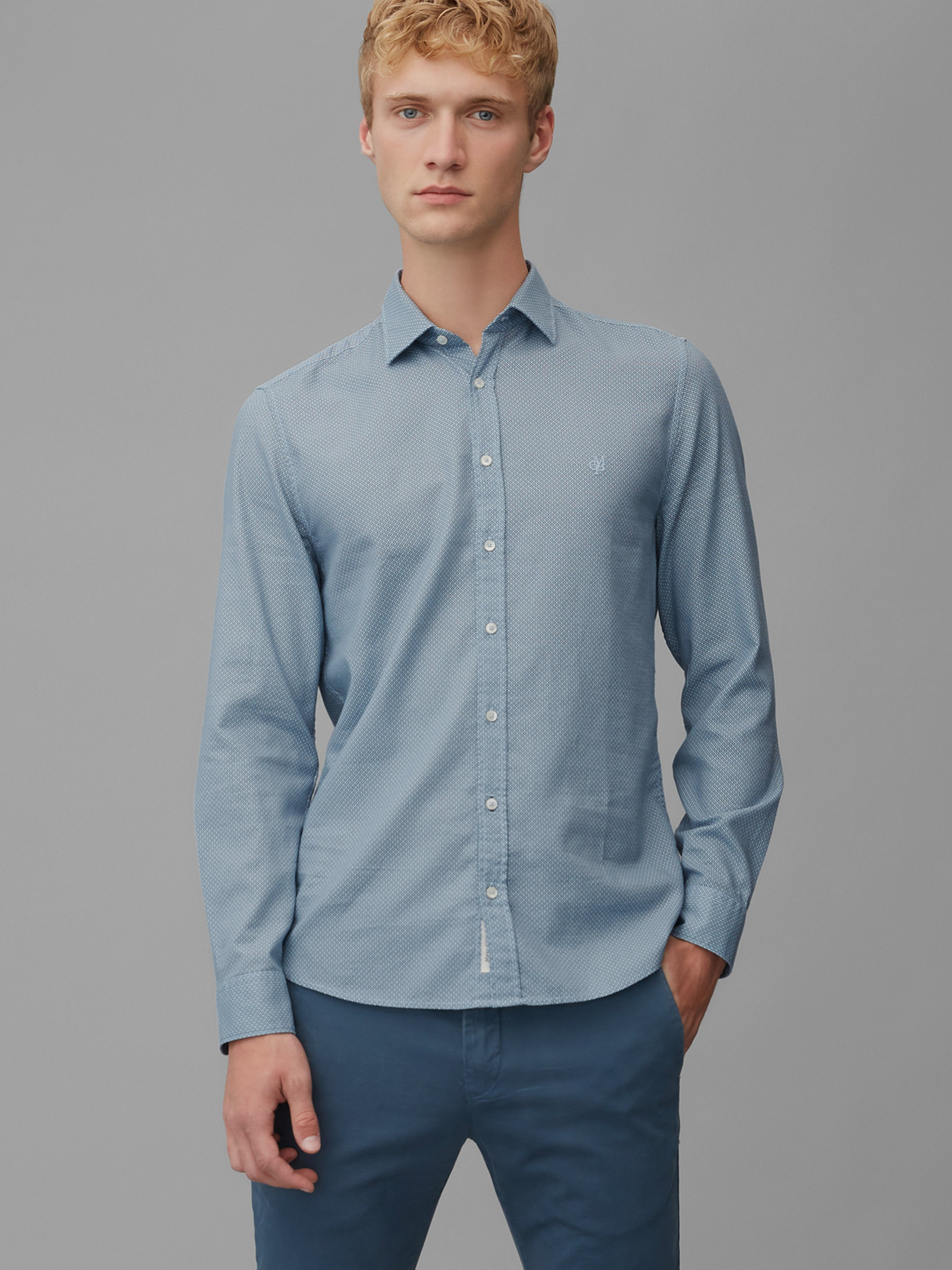 Рубашка Marc O’Polo модель 120732942112-B80 Фото