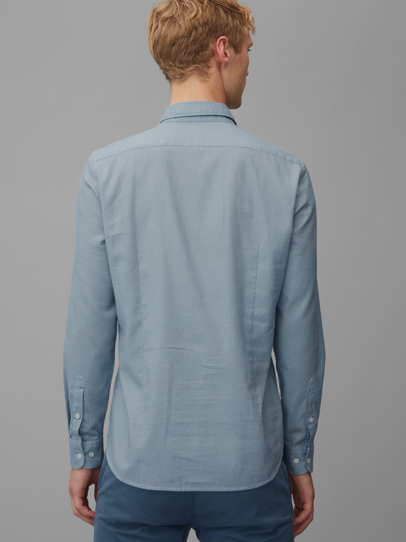 Рубашка повседневная Marc O’Polo модель 120732942112-B80 Фото