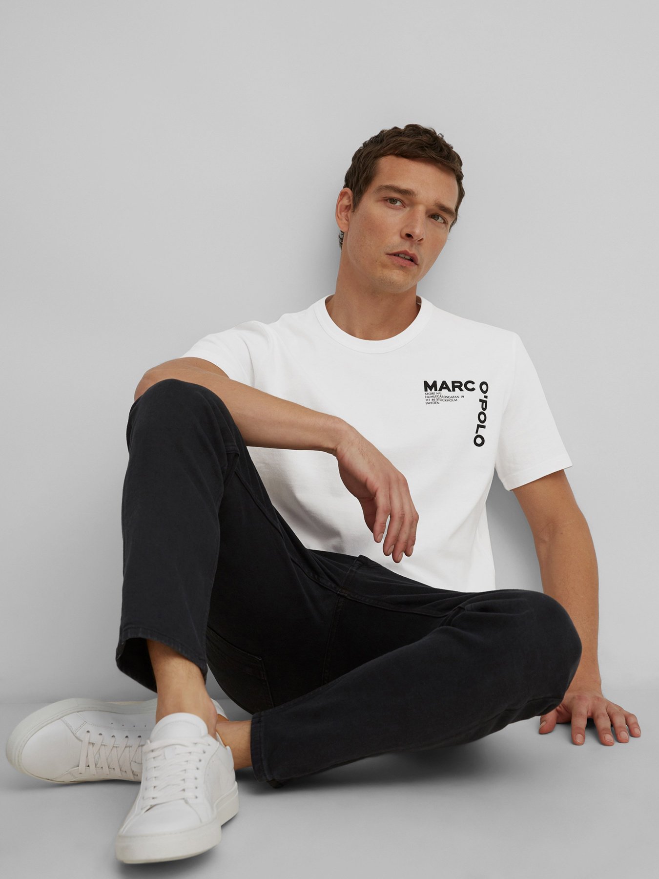 Футболки и поло Marc O’Polo модель 122201651020-100 Фото