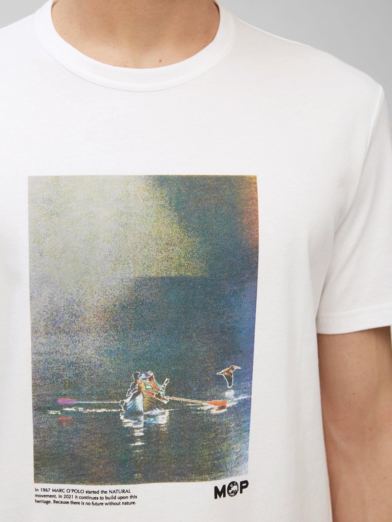 Футболки и поло Marc O’Polo модель 123201651176-100 Фото