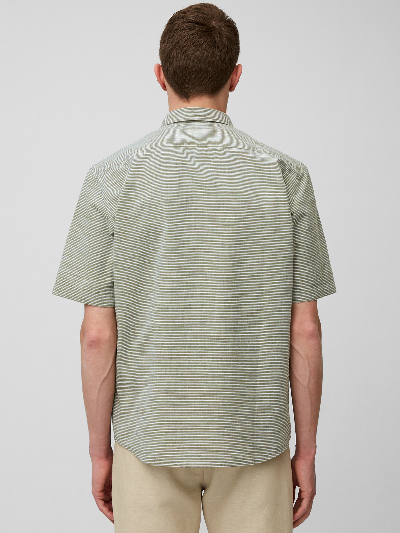 Рубашка повседневная Marc O’Polo модель 123727641030-X41 Рубашка повседневная Marc O’Polo модель 123727641030-X41 Фото