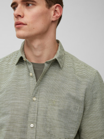 Рубашка повседневная Marc O’Polo модель 123727641030-X41 Рубашка повседневная Marc O’Polo модель 123727641030-X41 Фото