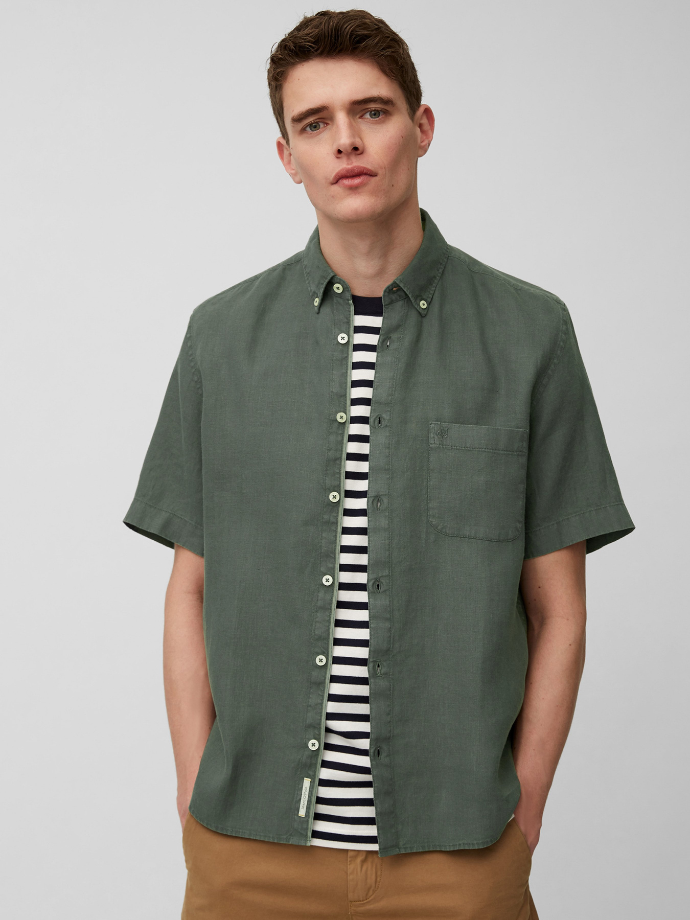 Рубашка повседневная Marc O’Polo модель M23742841014-451 Фото