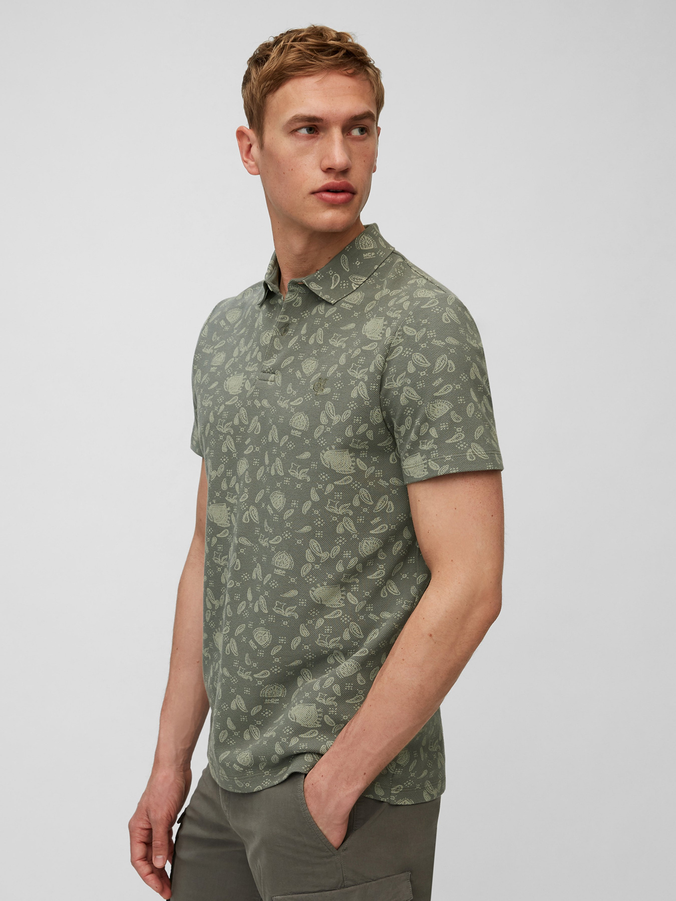 Поло Marc O’Polo модель 124209453054-446 Фото