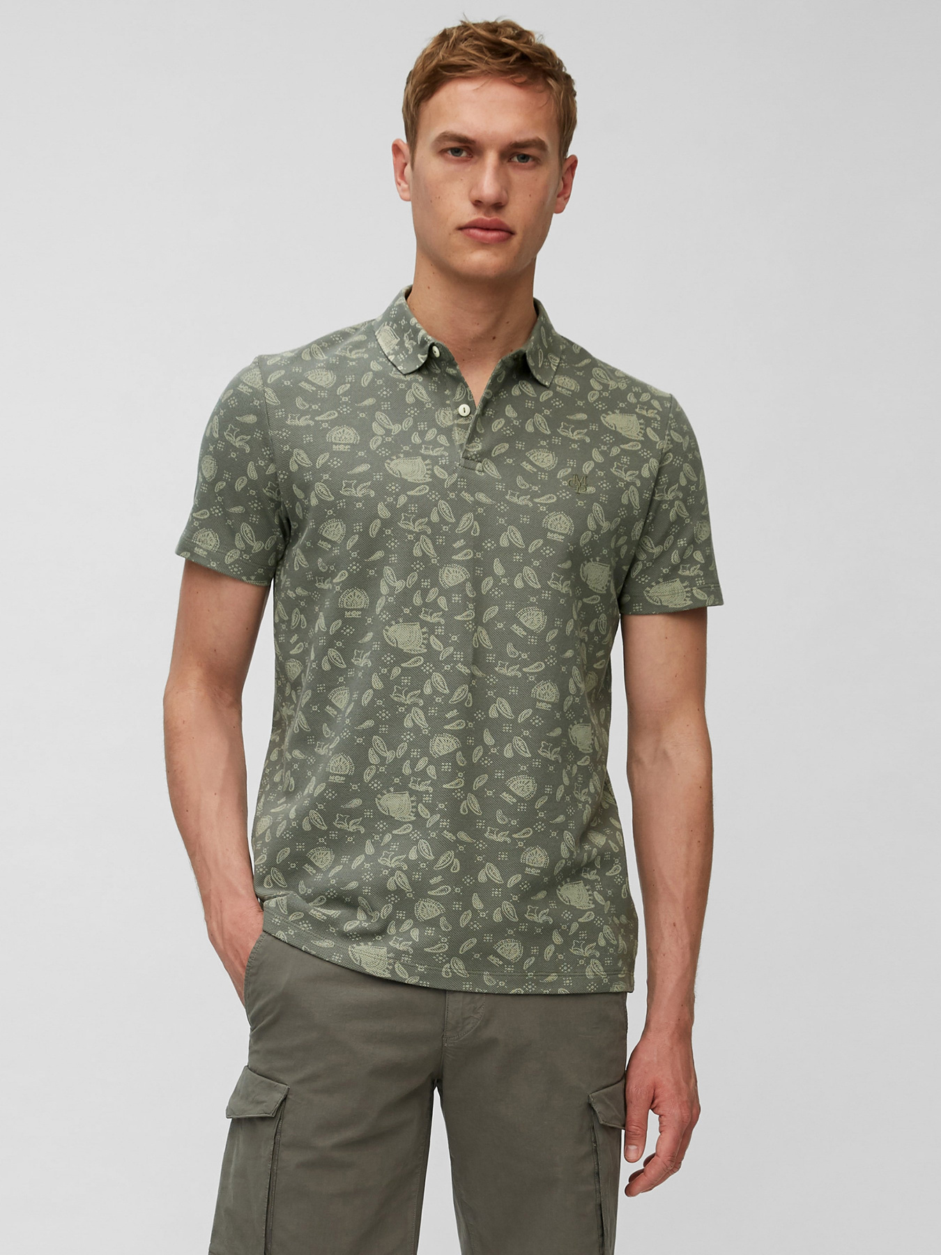 Поло Marc O’Polo модель 124209453054-446 Фото