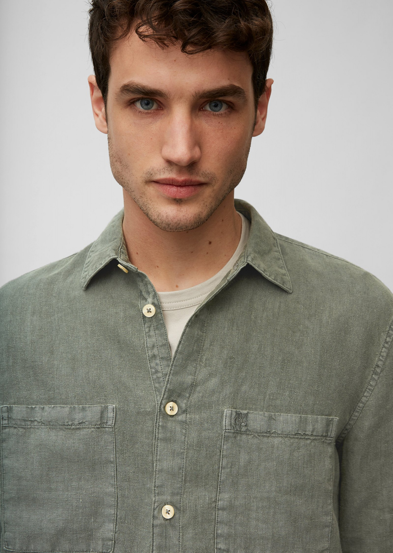 Сорочка повсякденна Marc O’Polo модель 124731242518-429 Фото