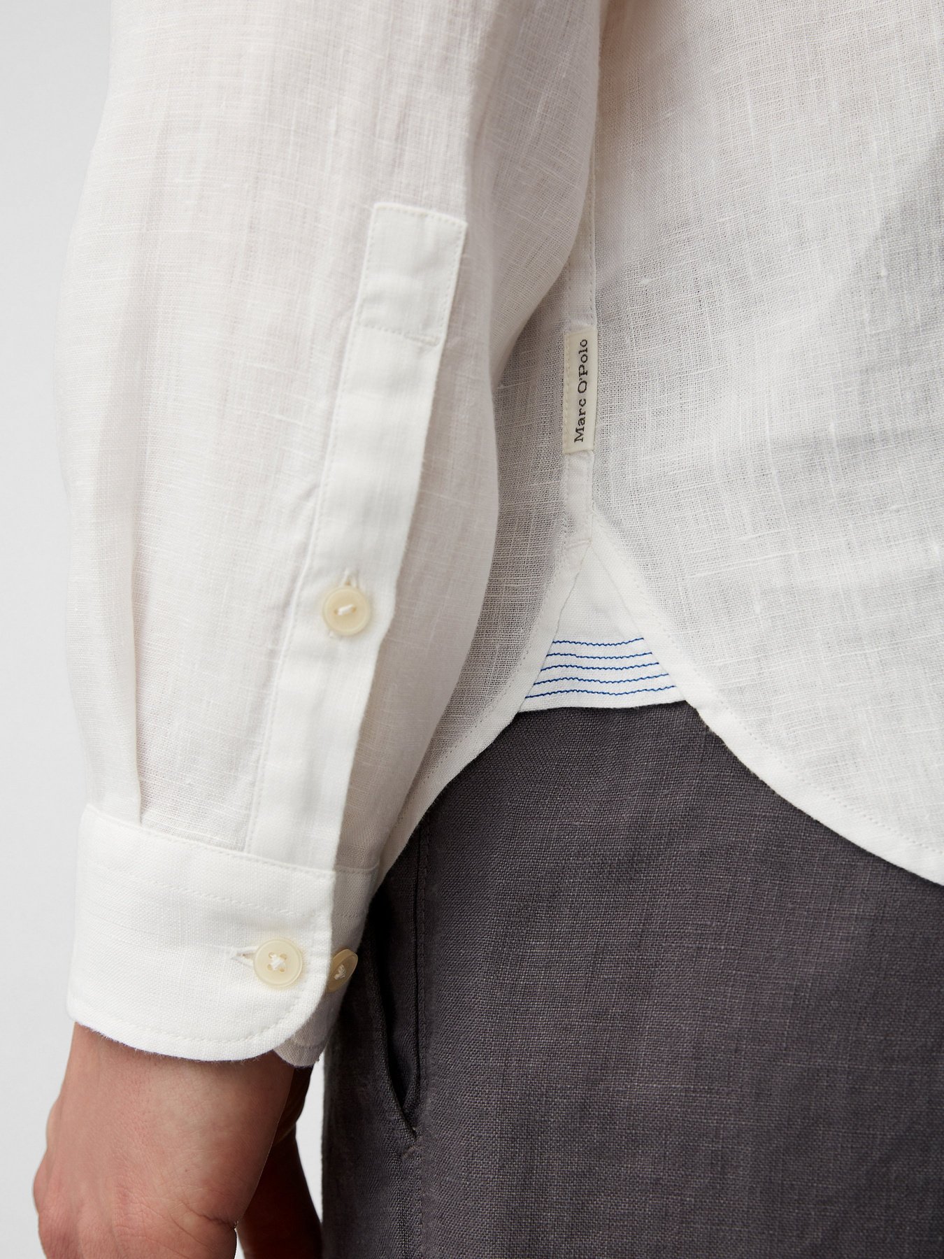 Рубашка повседневная Marc O’Polo модель 124742842162-100 Рубашка повседневная Marc O’Polo модель 124742842162-100 Фото