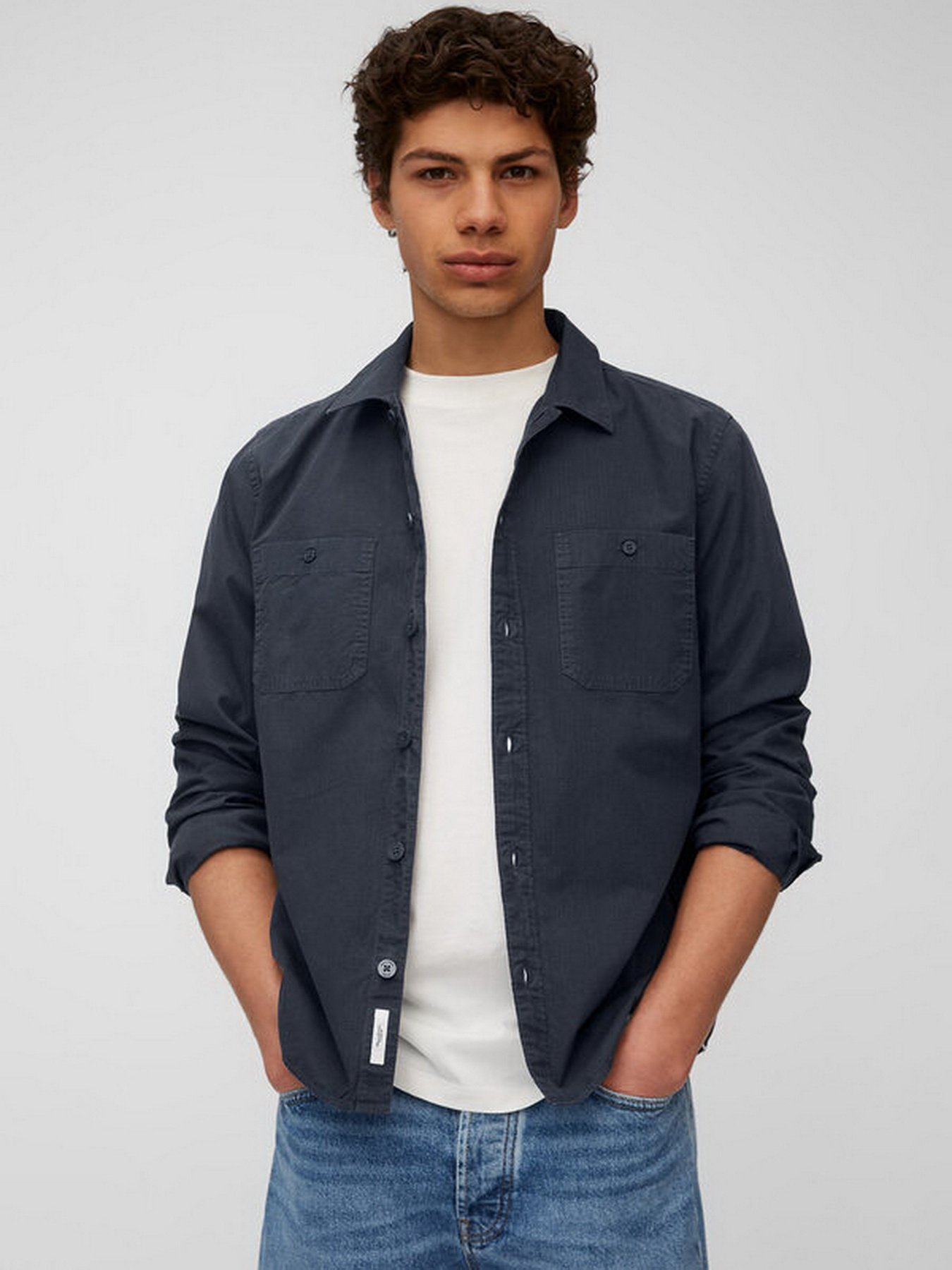 Рубашка повседневная Marc O’Polo DENIM модель 164105842186-815 Фото