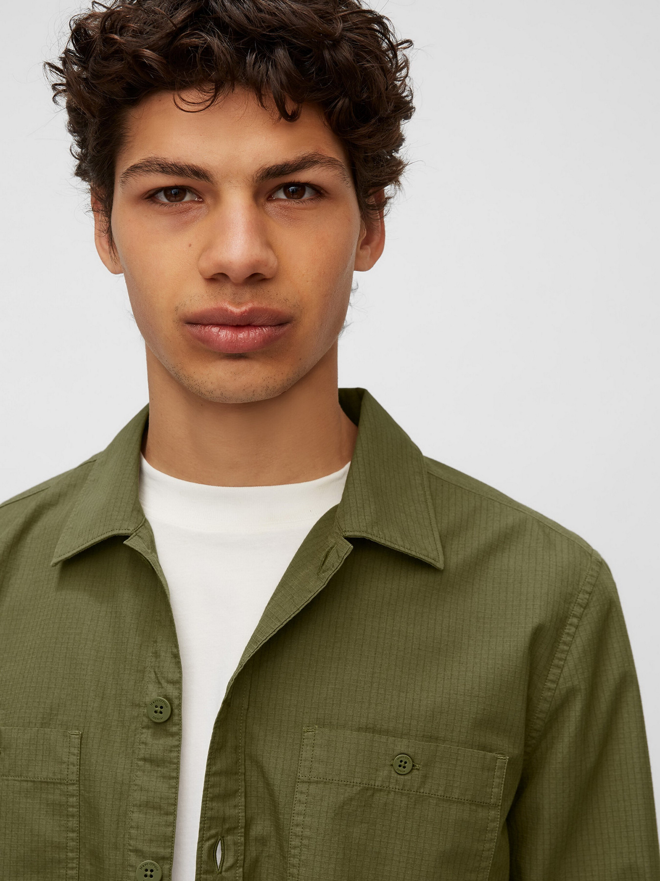 Рубашка повседневная Marc O’Polo DENIM модель 164105842186-499 Фото