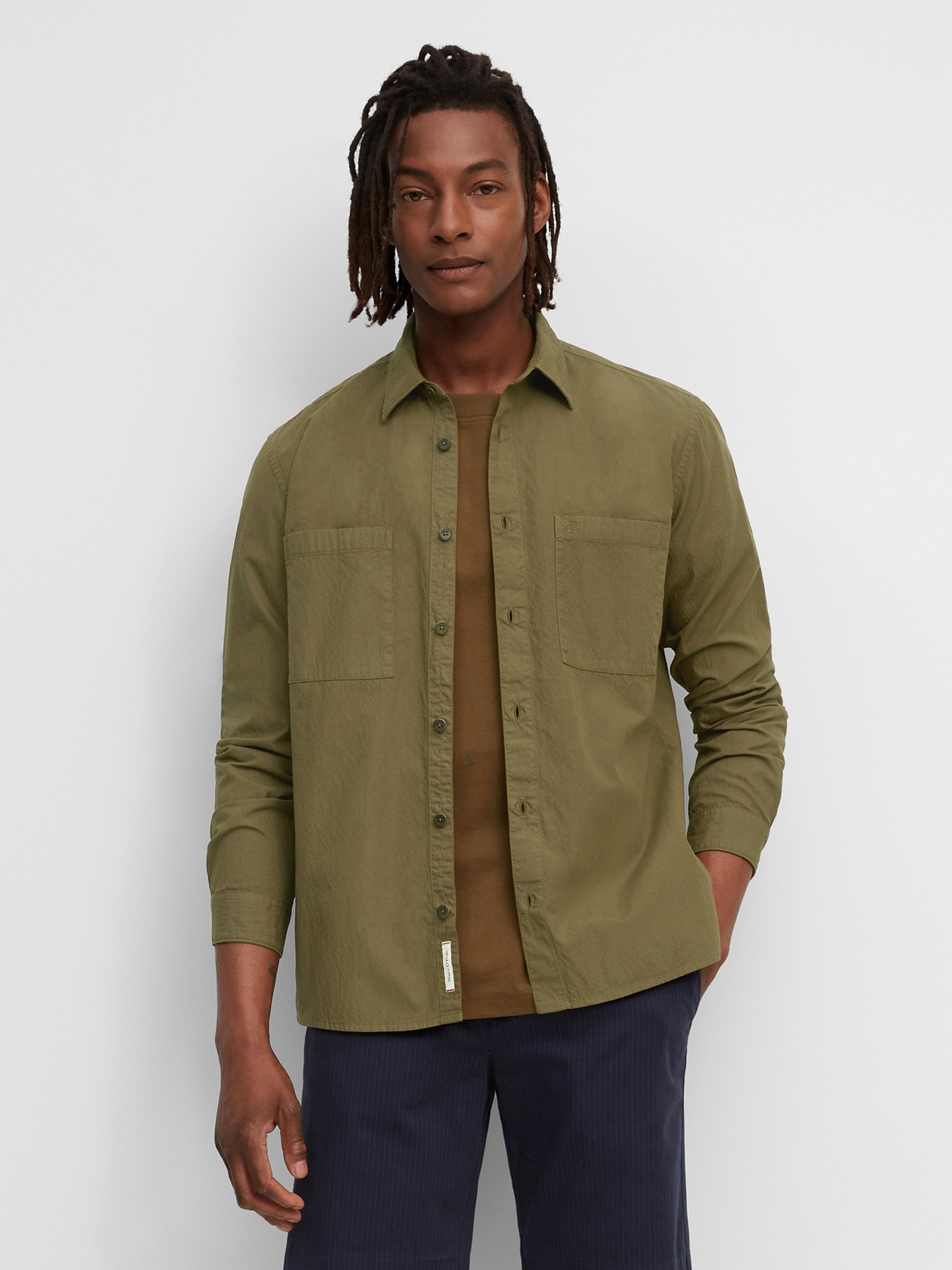 Сорочка повсякденна Marc O’Polo модель 126735242122-749 Фото