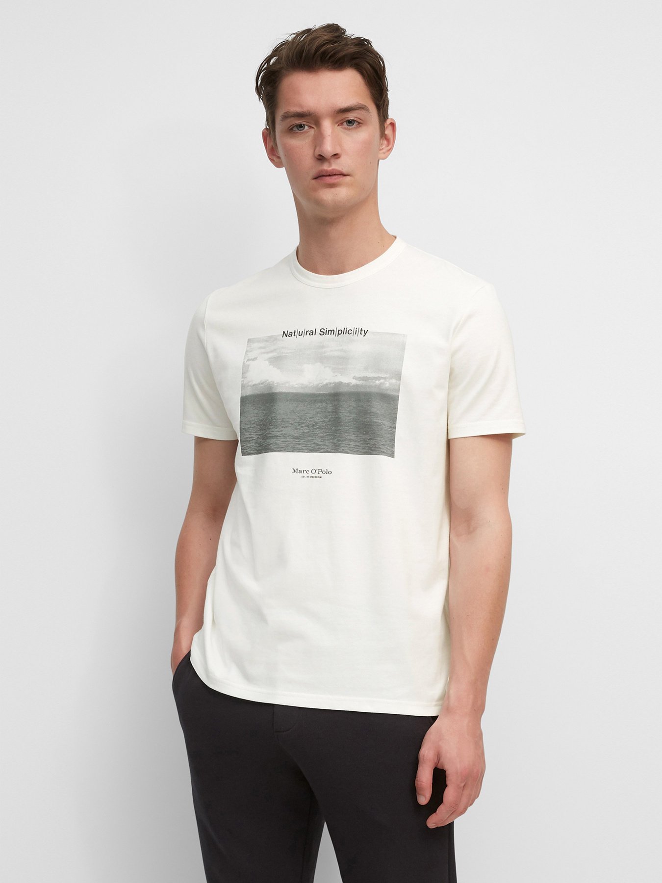 Футболка Marc O’Polo модель 127201651320-101 Фото