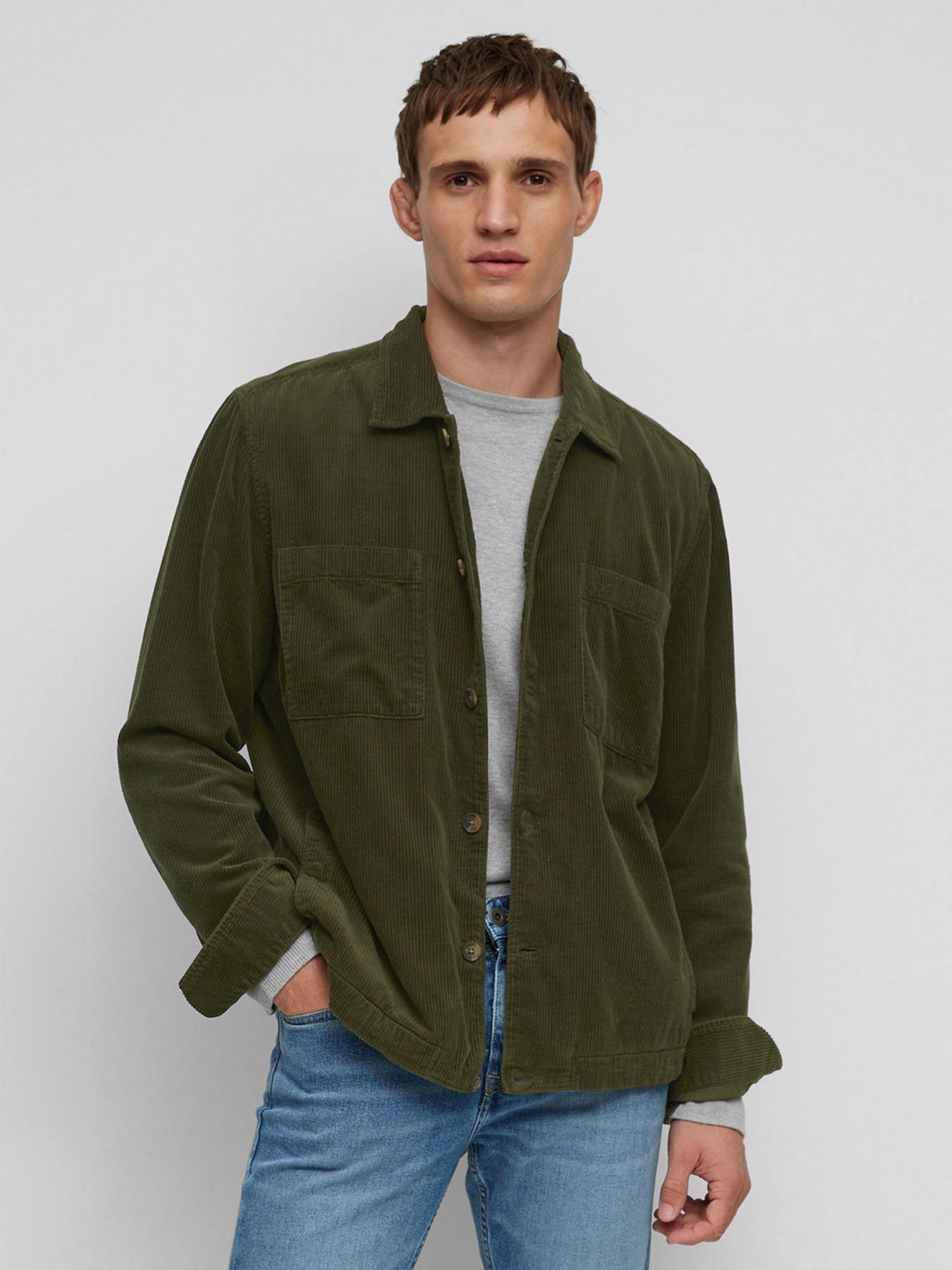 Рубашка повседневная Marc O’Polo модель 128722242120-428 Фото