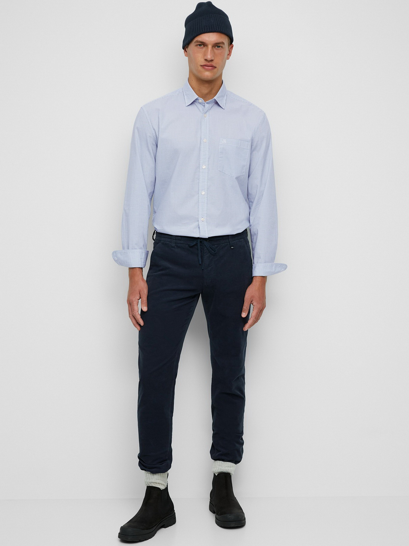 Рубашка повседневная Marc O’Polo модель 128745142322-B80 Фото