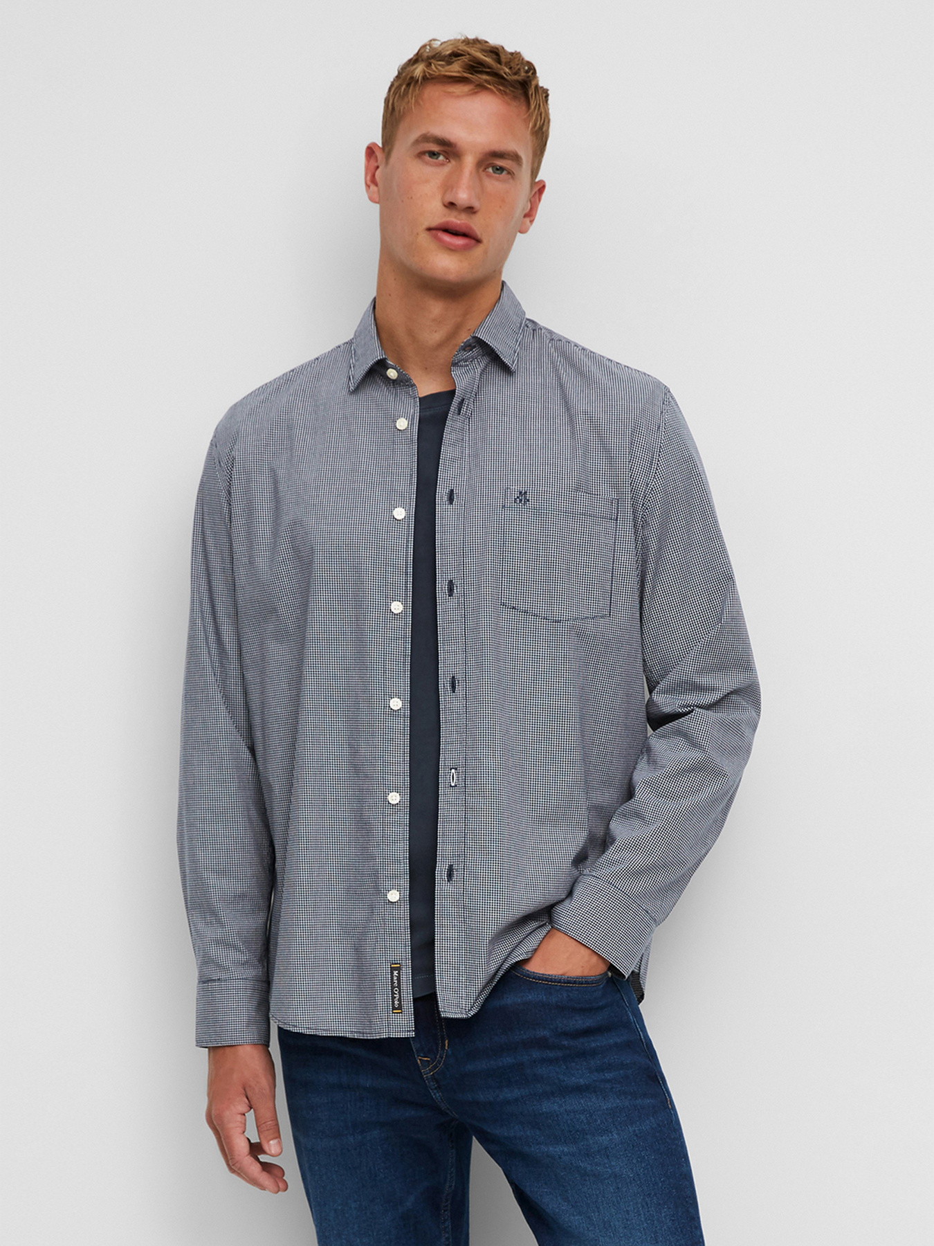 Рубашка Marc O’Polo модель 128745142322-B81 Фото