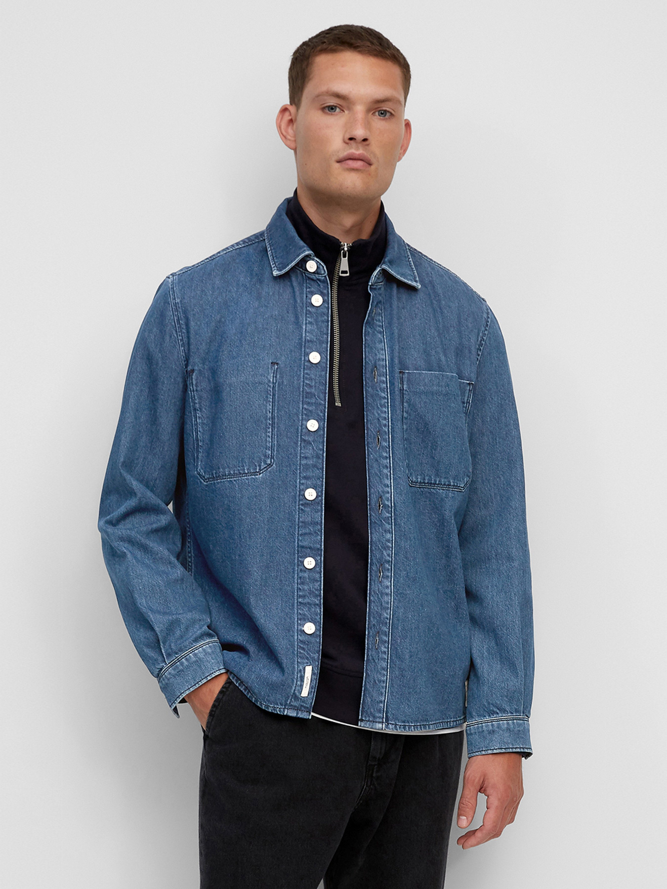 Рубашка Marc O’Polo DENIM модель 168923322002-Q15 Фото