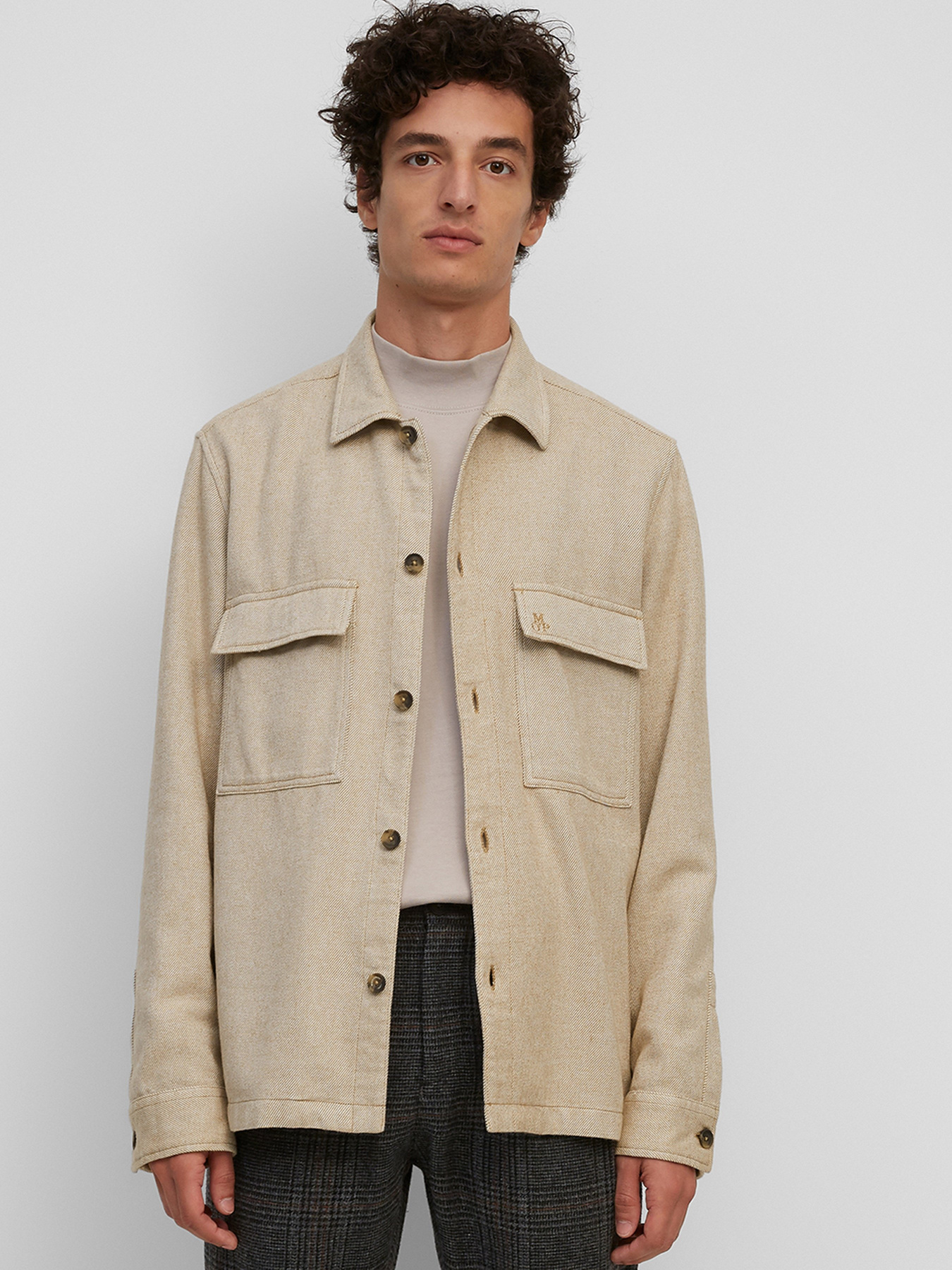 Рубашка повседневная Marc O’Polo модель 130730442098-D11 Фото