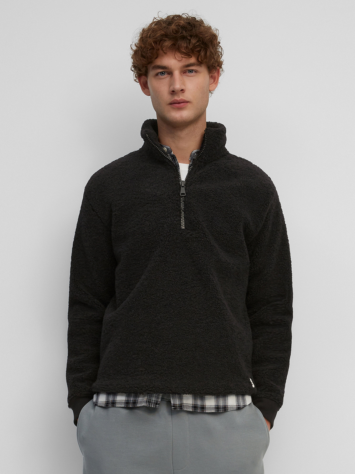 Джемпер Marc O’Polo DENIM Шерпа модель 170416983008-990 Фото