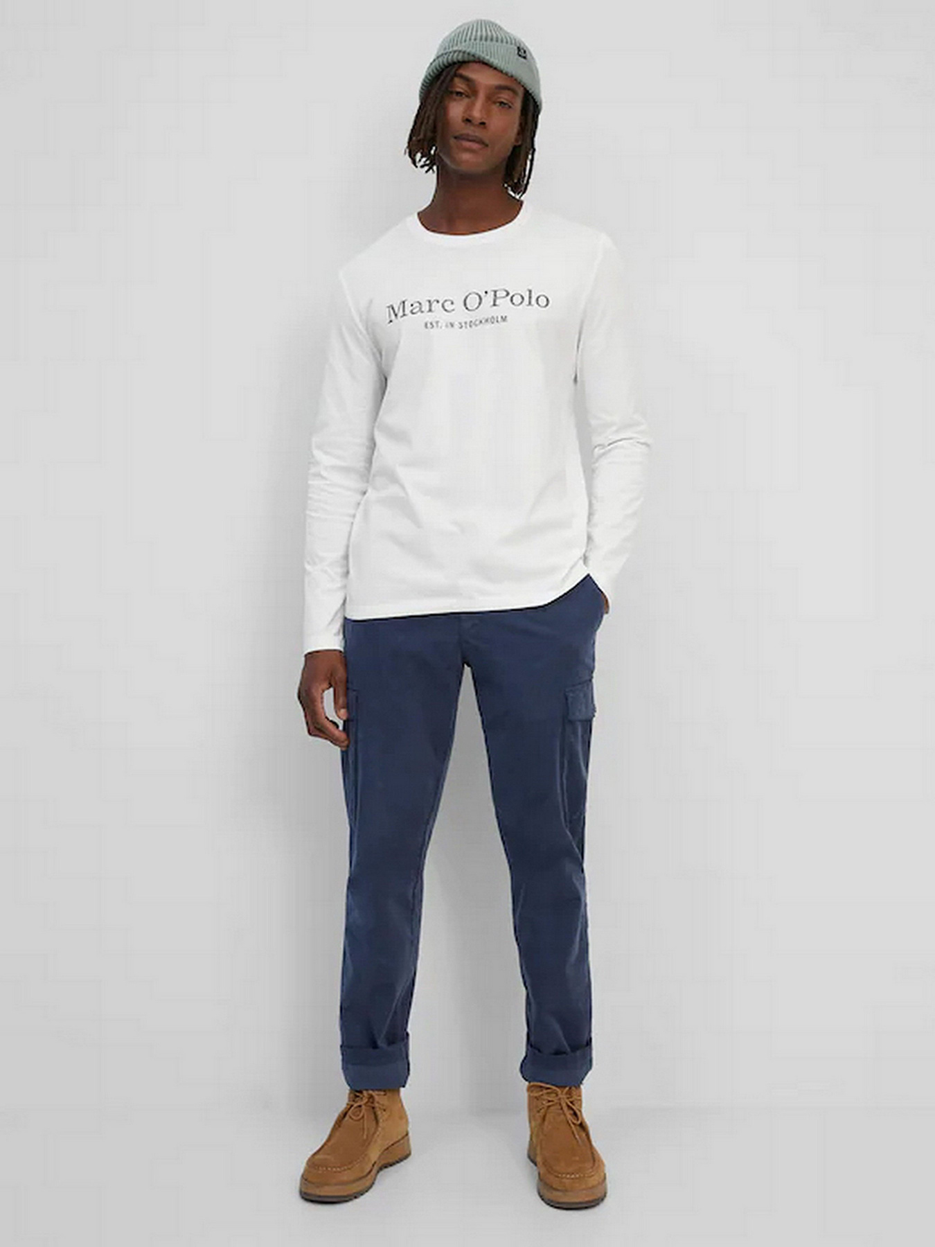 Лонгслив Marc O’Polo модель 220222052152-100 Фото