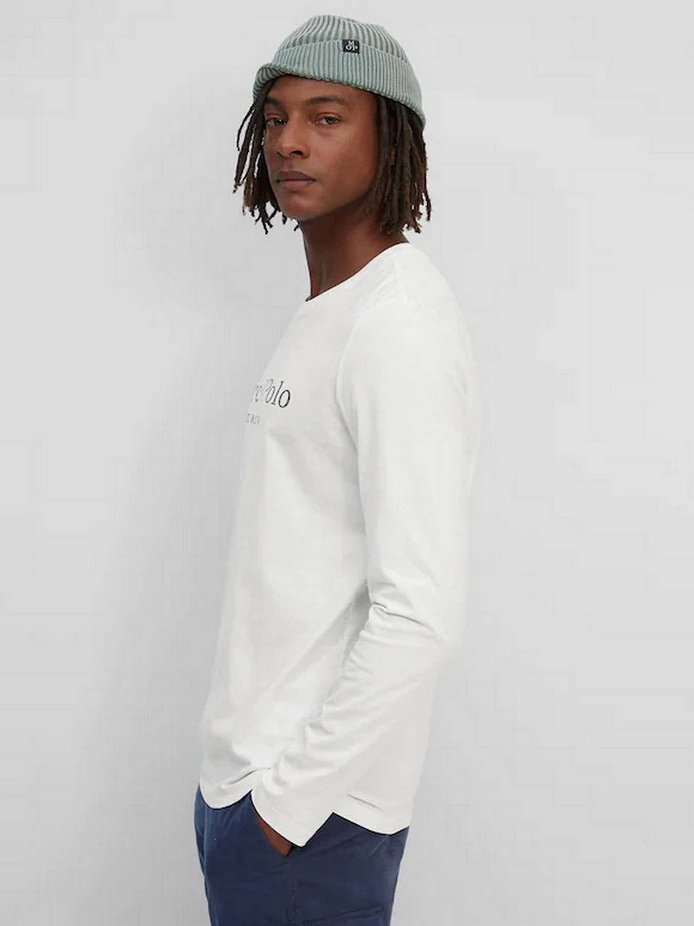 Лонгслив Marc O’Polo модель 220222052152-100 Фото