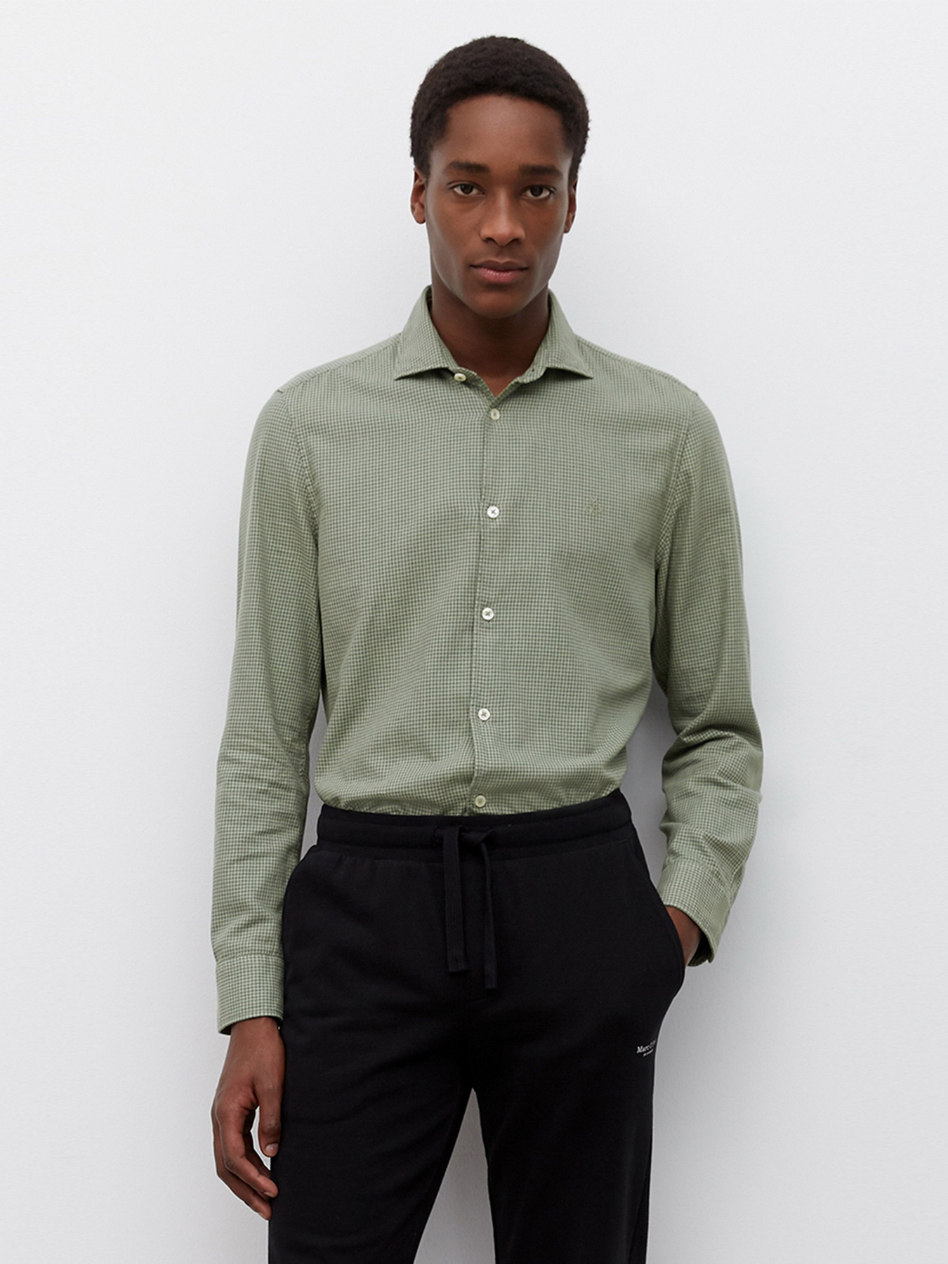 Рубашка повседневная Marc O’Polo модель 220720442168-H46 Рубашка повседневная Marc O’Polo модель 220720442168-H46 Фото