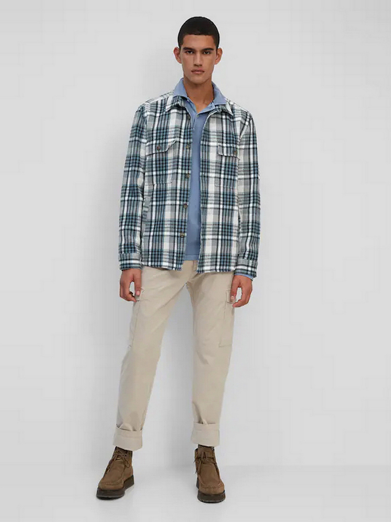 Рубашка повседневная Marc O’Polo модель 220732642058-E85 Фото