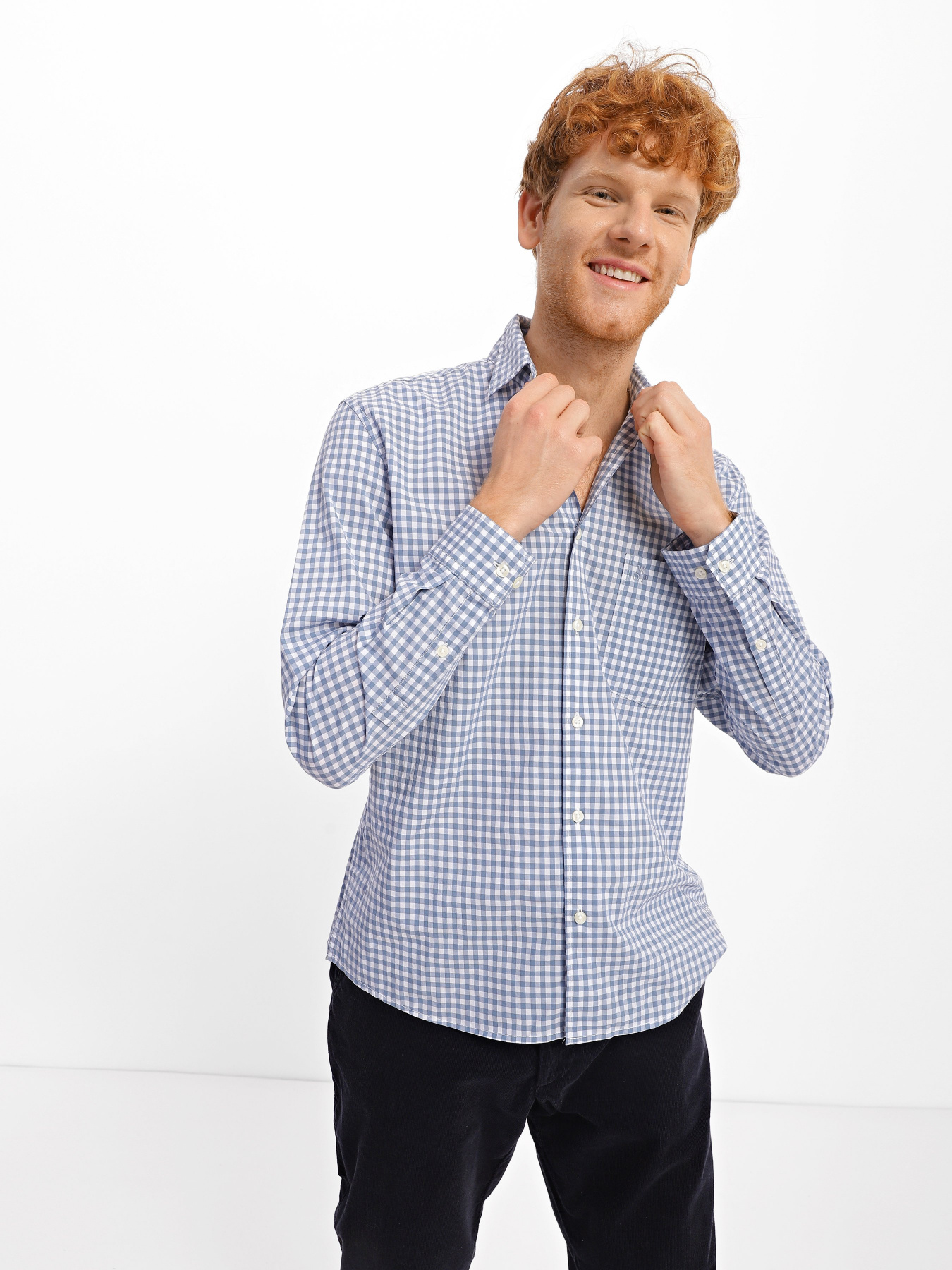 Рубашка повседневная Marc O’Polo модель 221720842346-A84 Фото