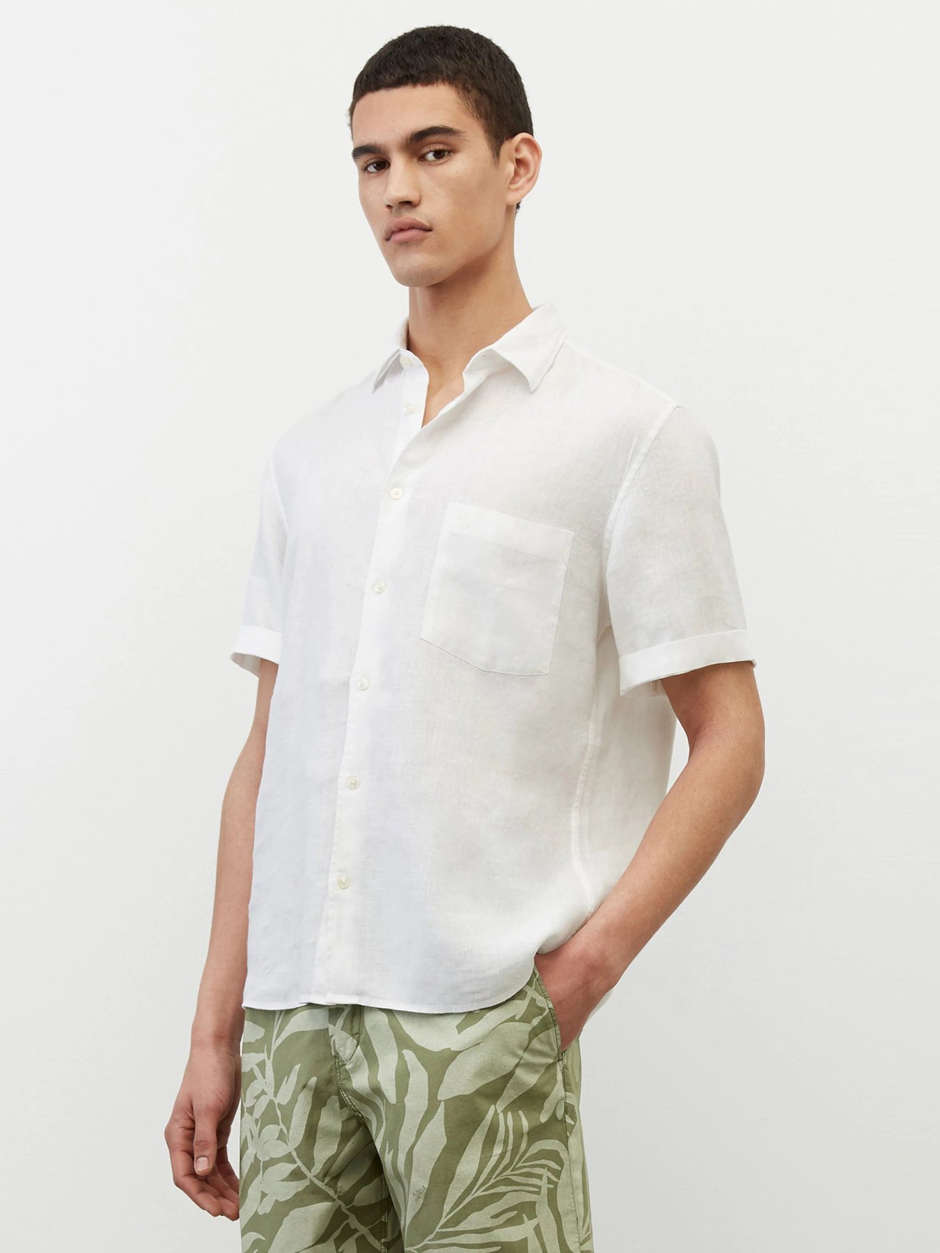 Сорочка повсякденна Marc O’Polo модель M23742841034-100 Сорочка повсякденна Marc O’Polo модель M23742841034-100 Фото