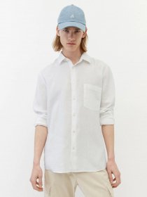 Рубашка повседневная Marc O’Polo модель M23742842360-100 Рубашка повседневная Marc O’Polo модель M23742842360-100 Фото