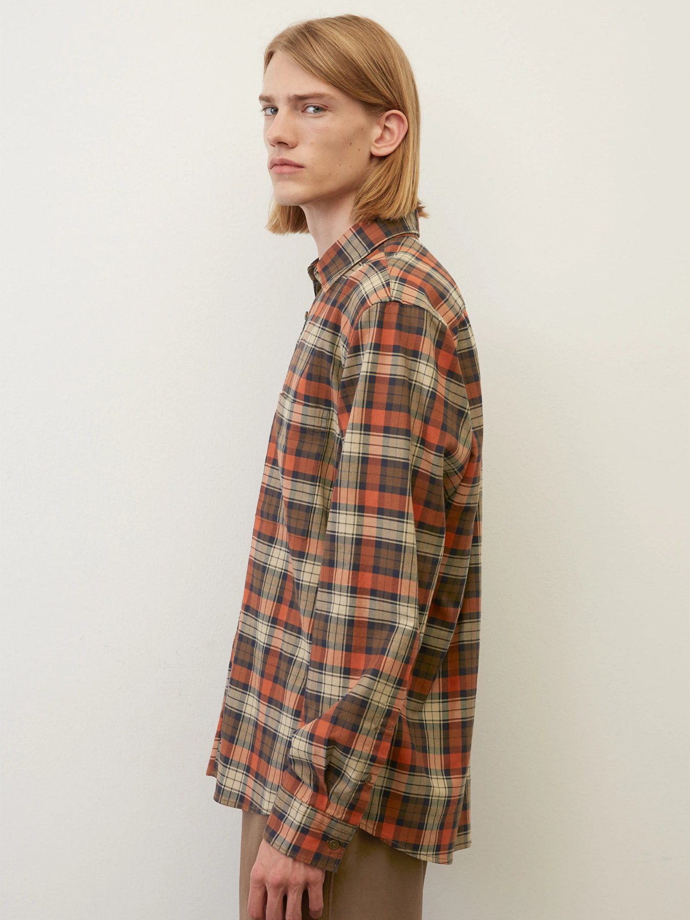 Рубашка повседневная Marc O’Polo модель M28722142562-A36 Фото