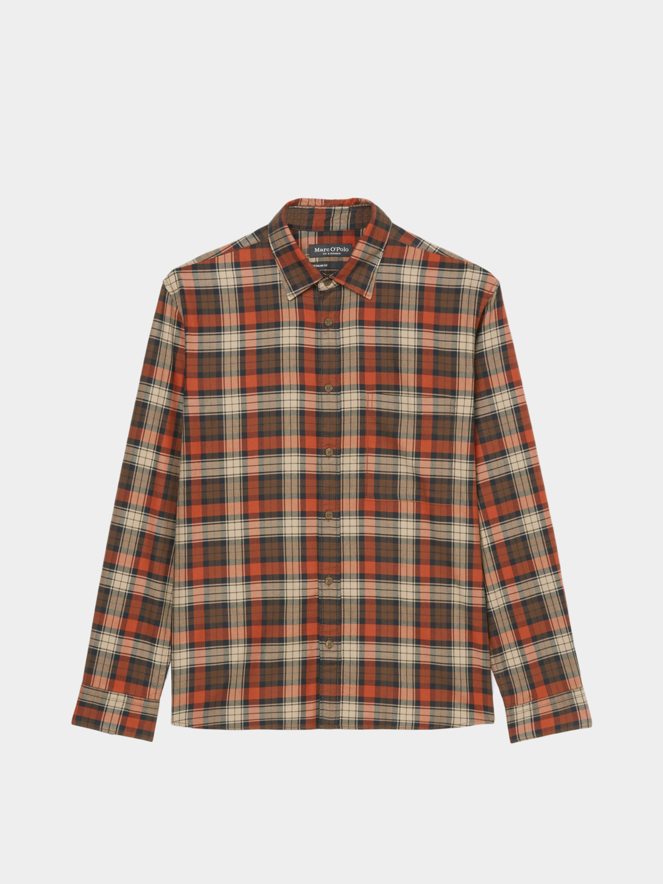Рубашка повседневная Marc O’Polo модель M28722142562-A36 Фото