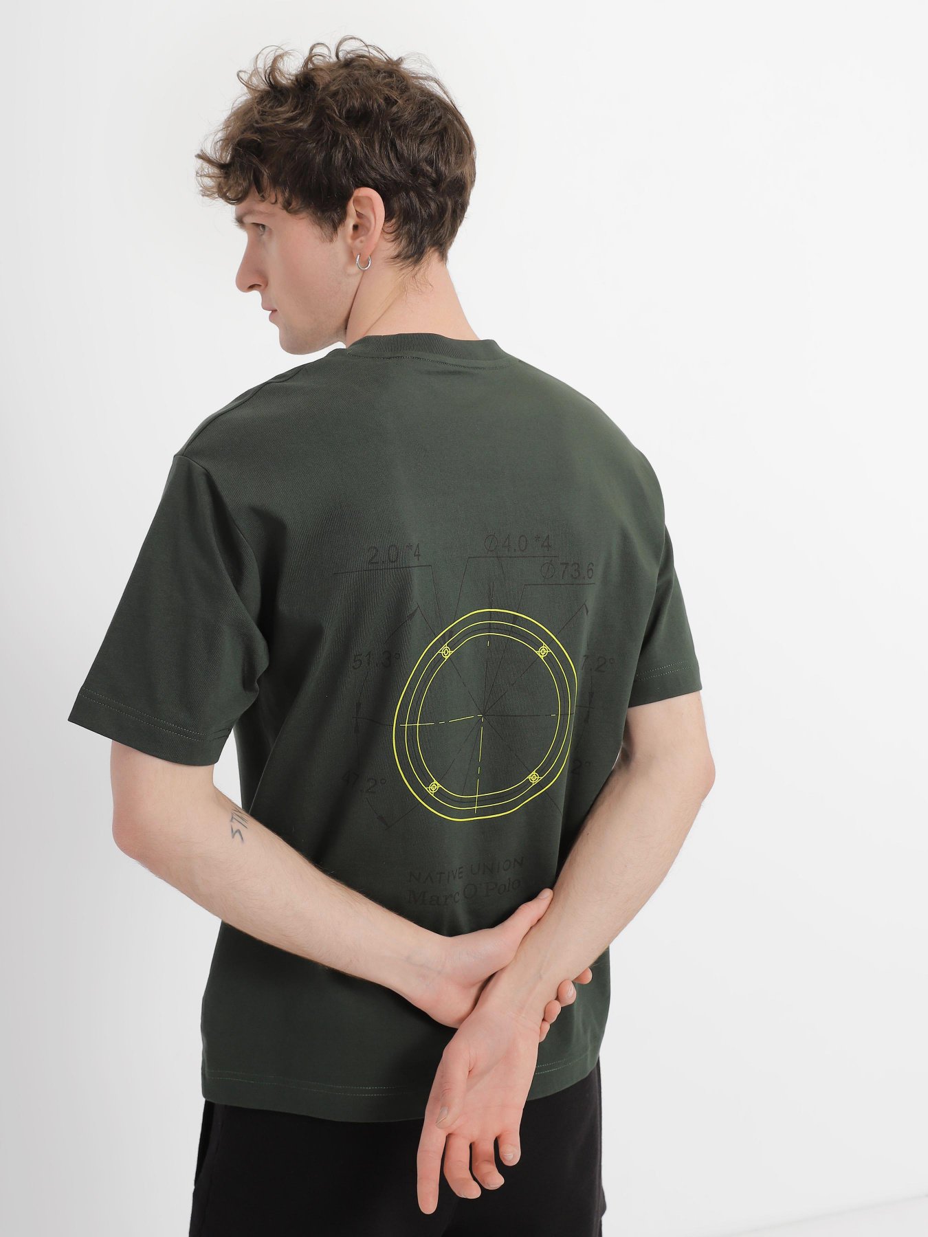 Футболка Marc O’Polo x NATIVE UNION модель 322208351244-403 Фото