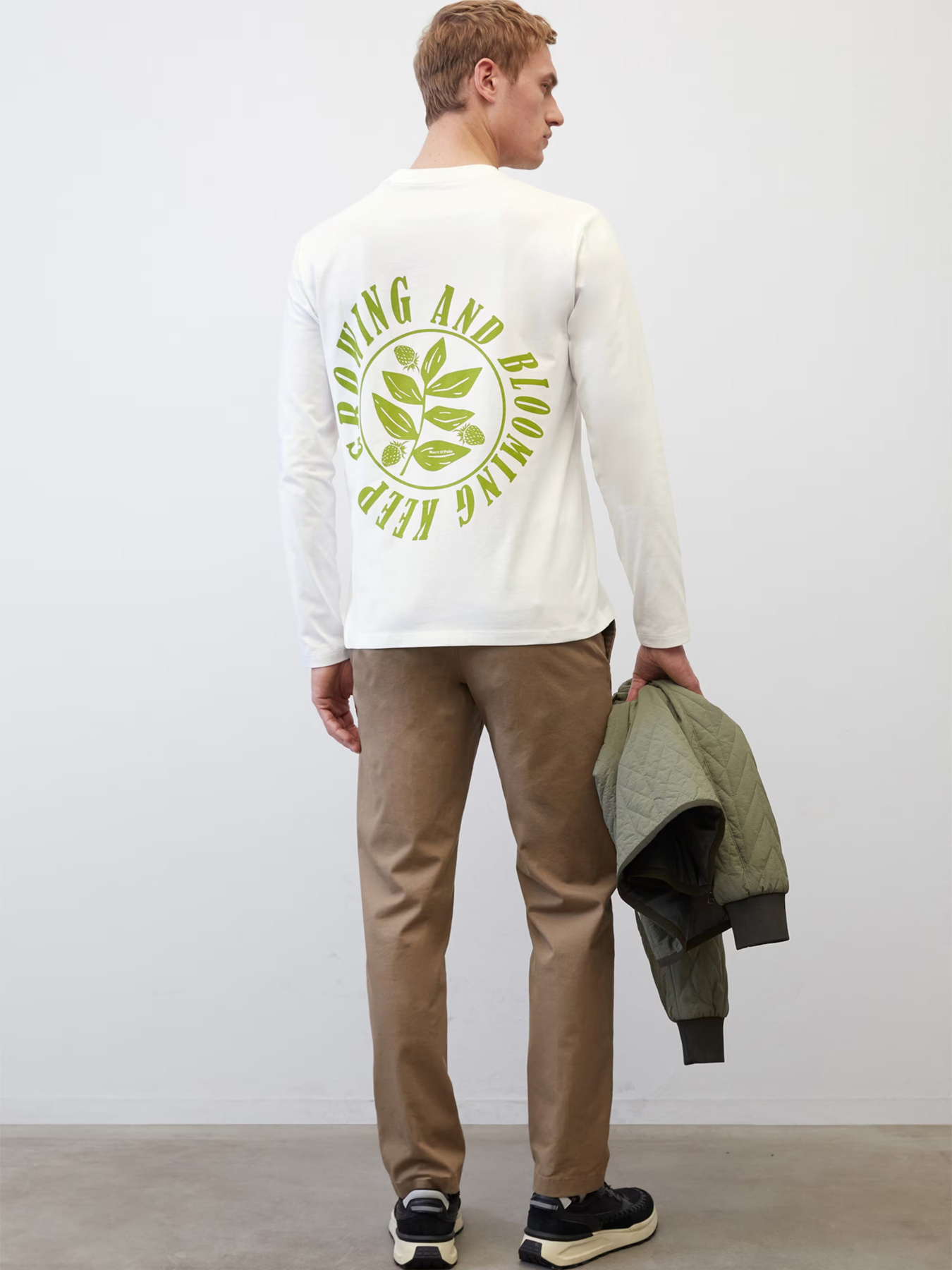 Лонгслів Marc O’Polo модель 322201252266-100 Фото