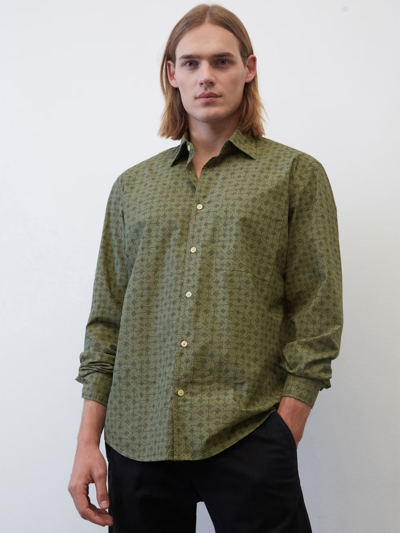 Рубашка Marc O’Polo модель 322725042090-K40 Фото