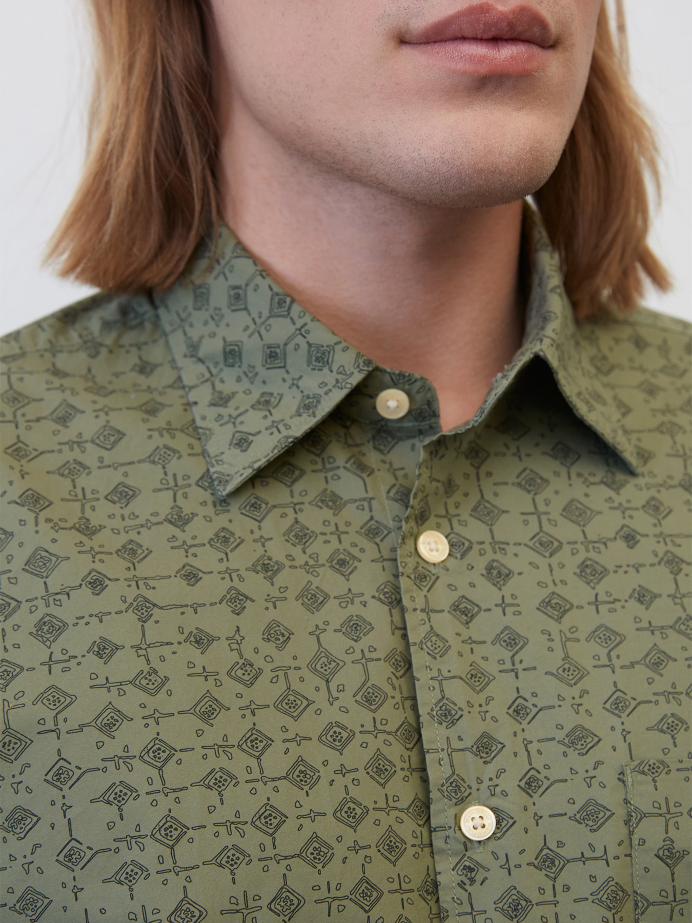 Рубашка повседневная Marc O’Polo модель 322725042090-K40 Фото