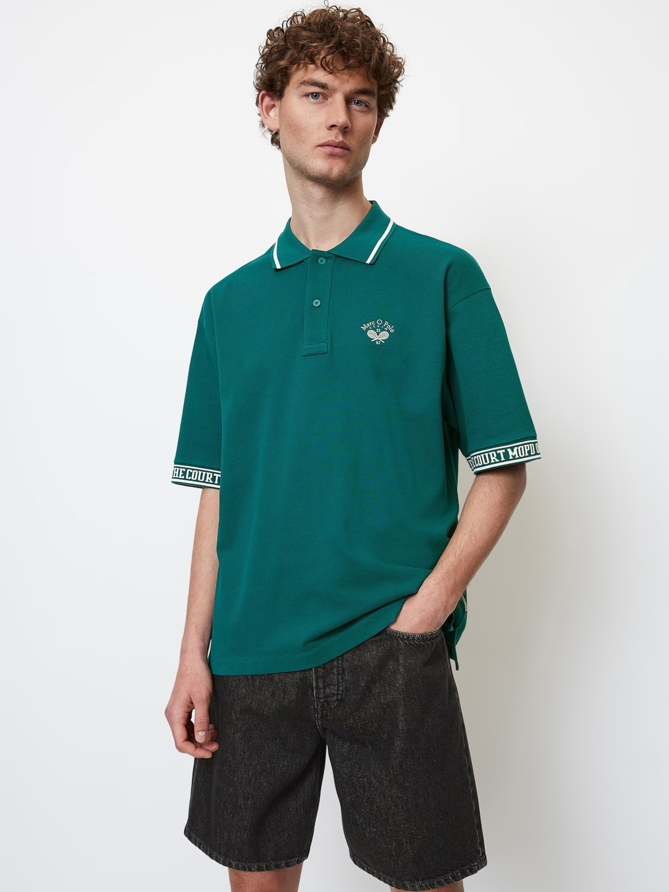 Поло Marc O’Polo DENIM модель 363212953158-462 Фото