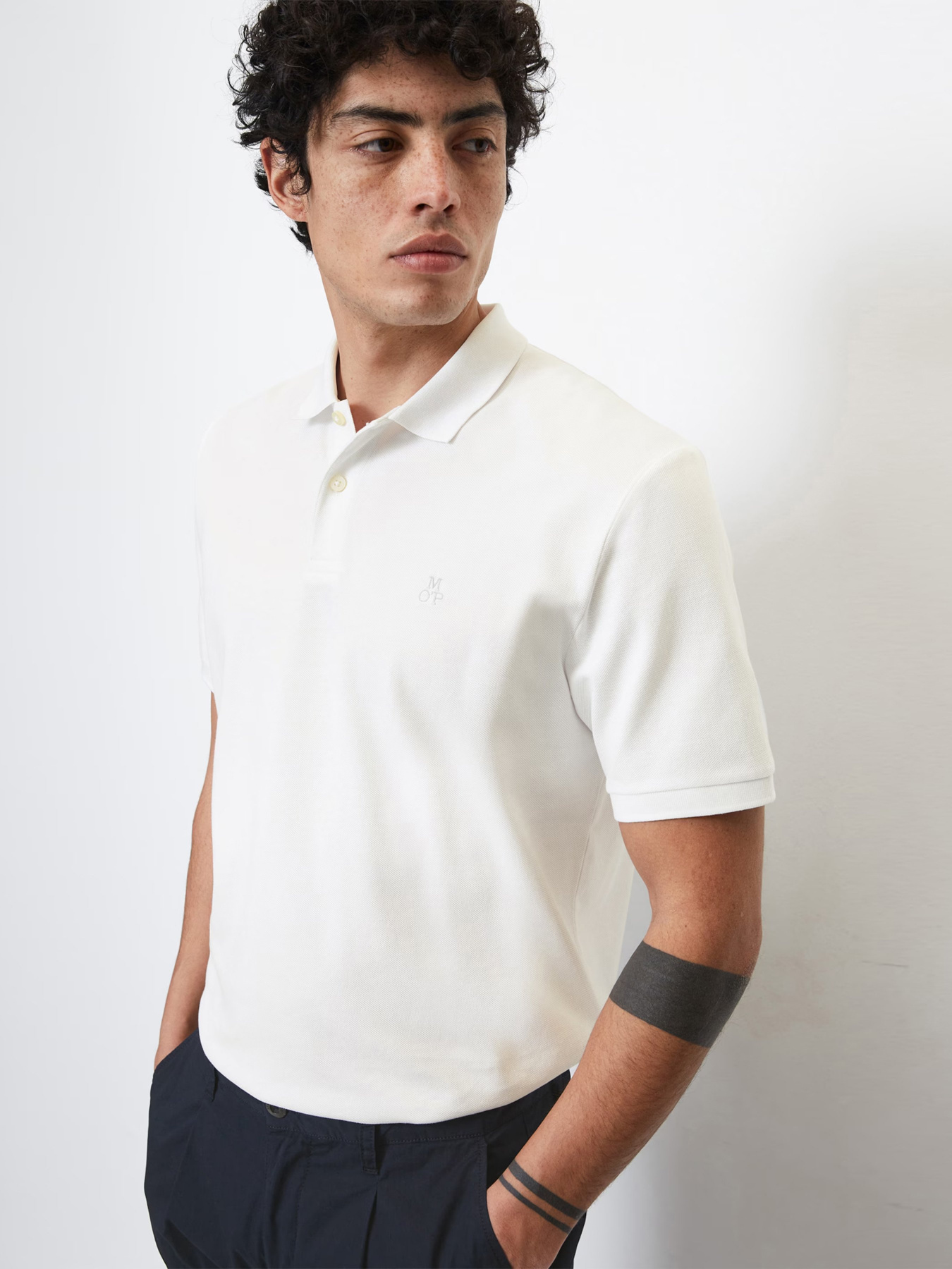 Поло Marc O’Polo модель 323223053092-100 Фото