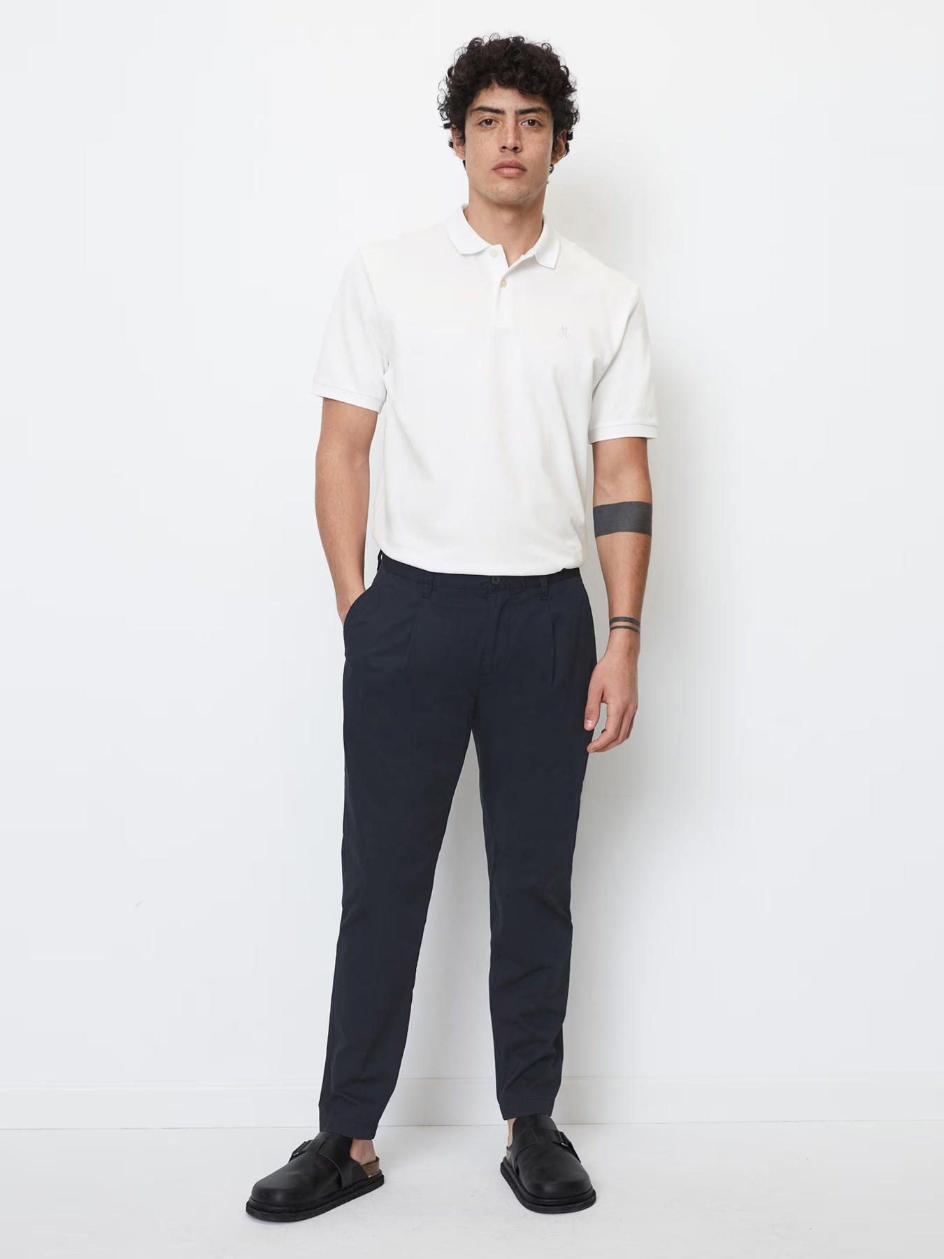 Поло Marc O’Polo модель 323223053092-100 Фото