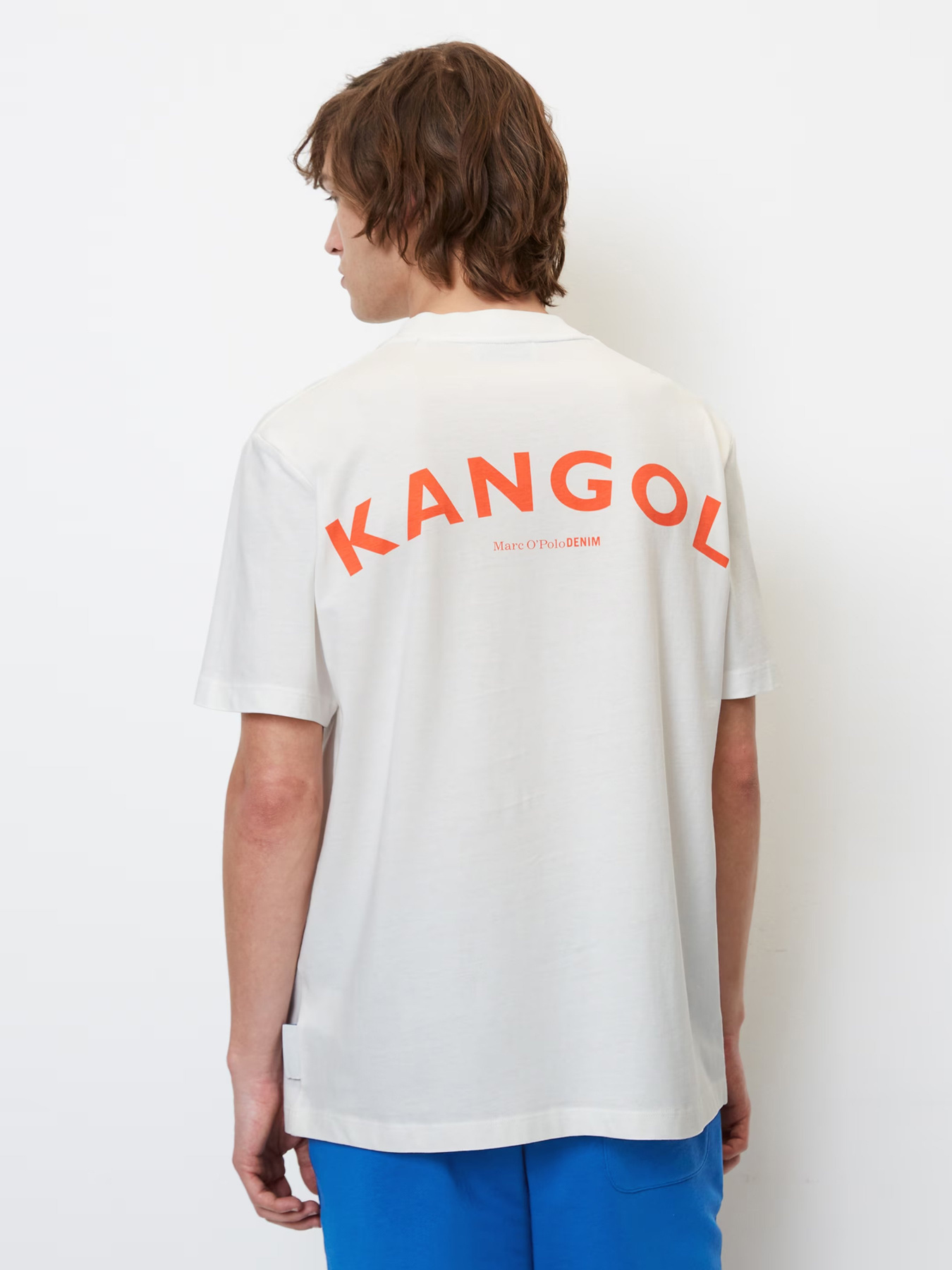 Футболка Marc O’Polo DENIM x Kangol модель 364215451300-101 Фото